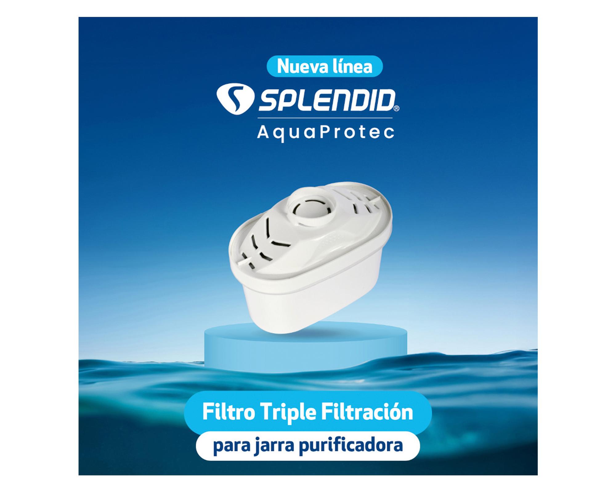 Filtro Triple 2 un. blanco-1