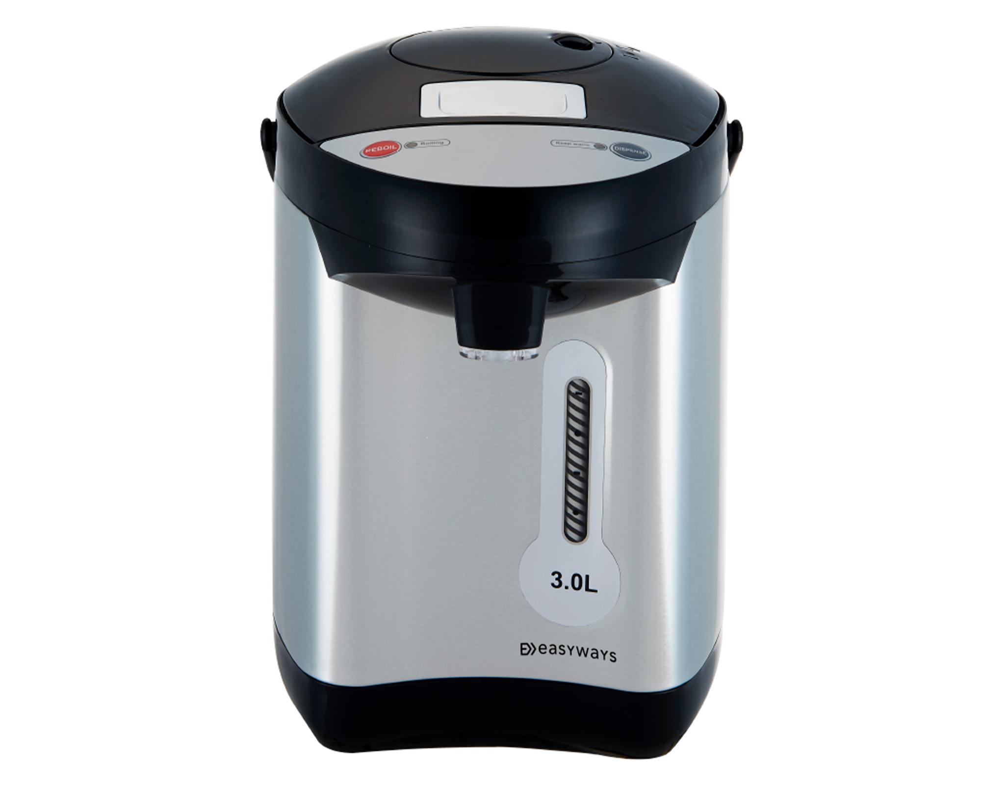 Hervidor termo Heat max silver 3 lt-0