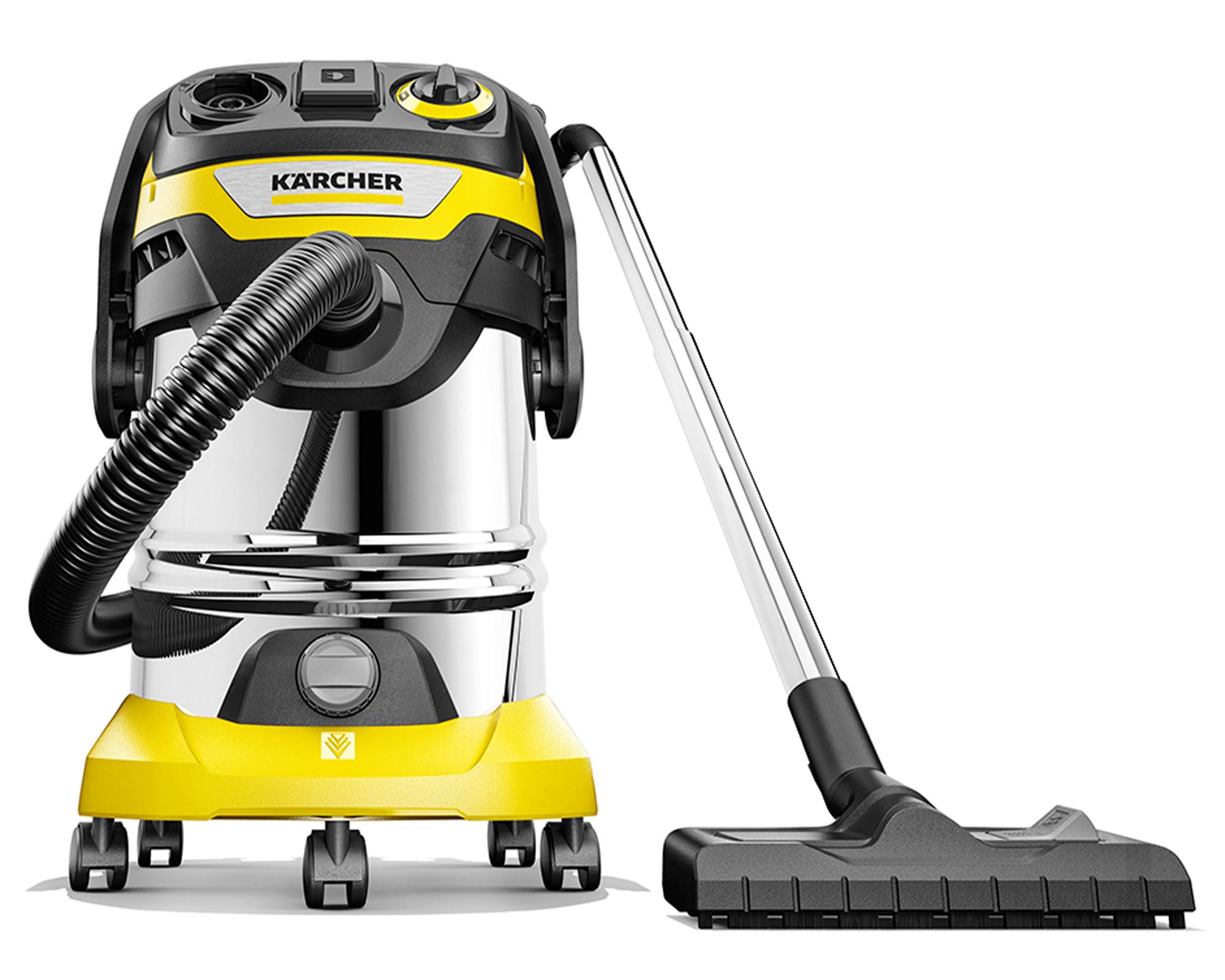 Aspiradora polvo/agua WD 6 PS amarillo 1300W-0