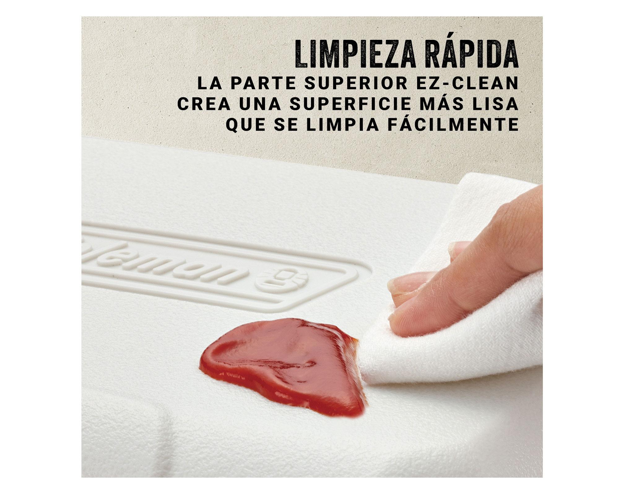 COOLER COLEMAN CHILLER 48QT ROJO-5