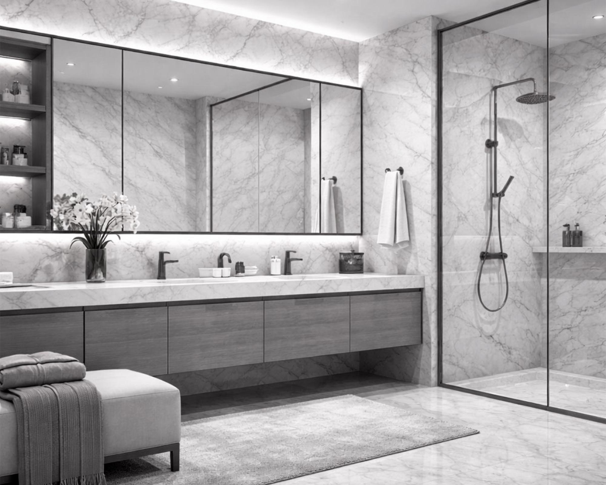 Plancha SPC 3 mm Carrara 244x122 cm-2
