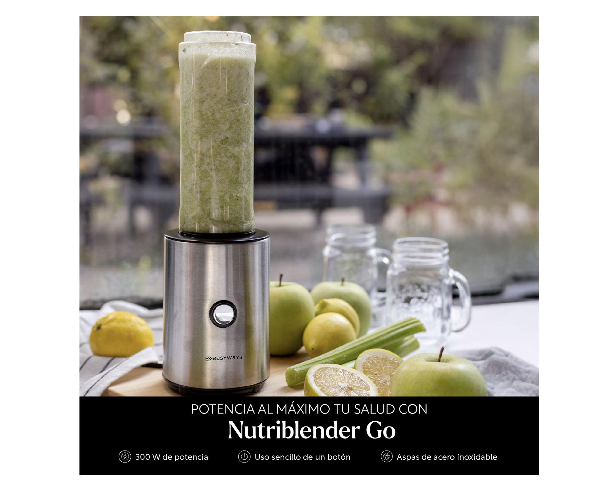 Licuadora 2 vasos Nutriblender Go-1