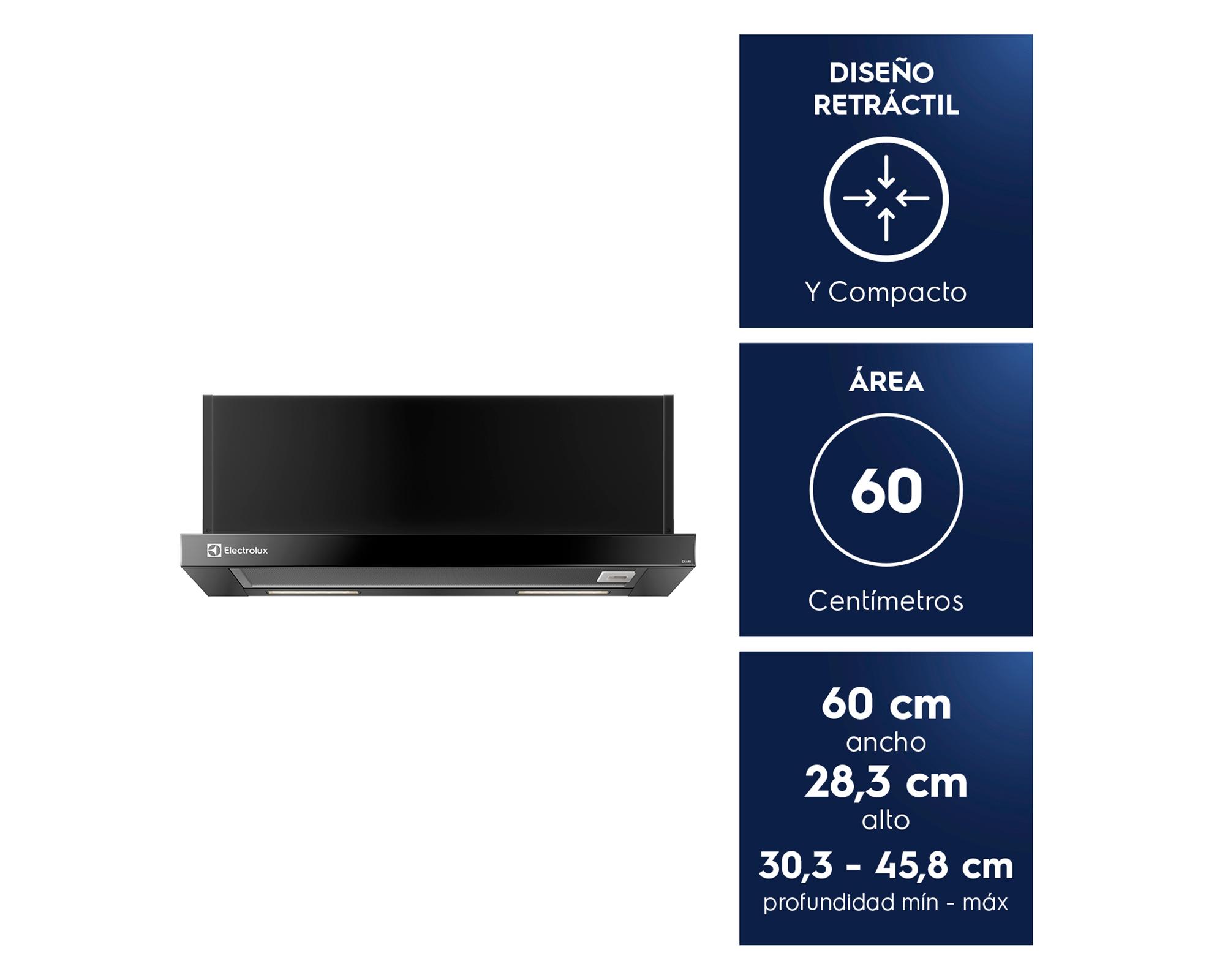 Campana retráctil DE6RI 206W-1