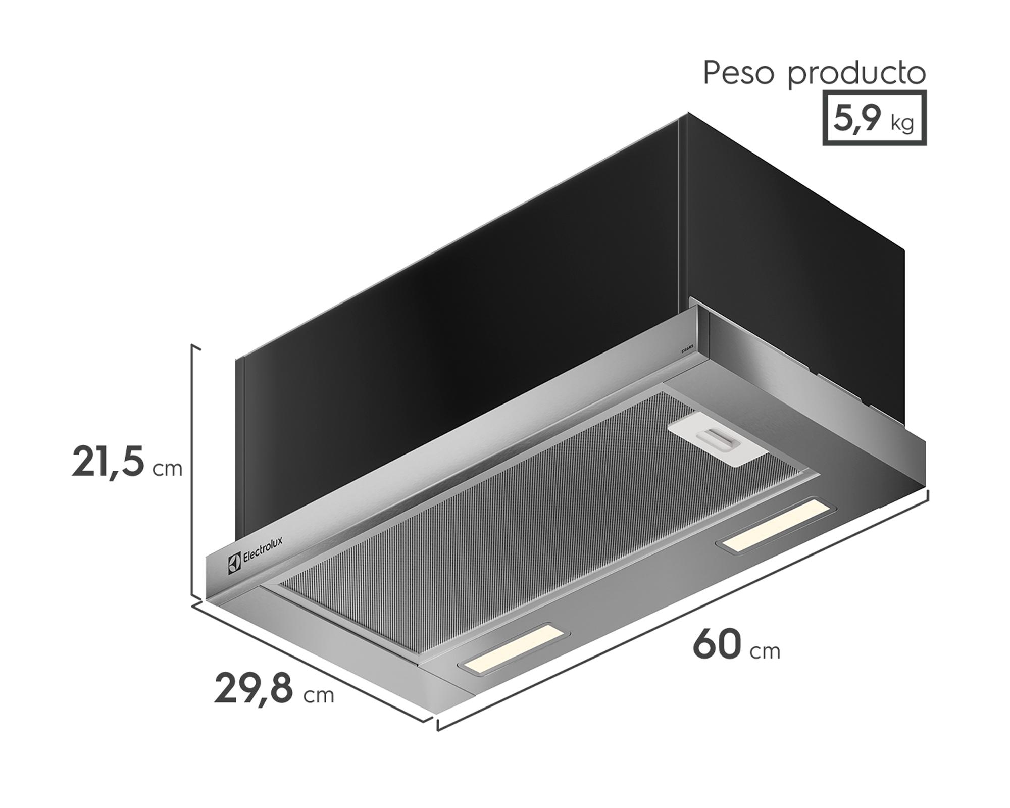 Campana retráctil DE6RS 71W-5