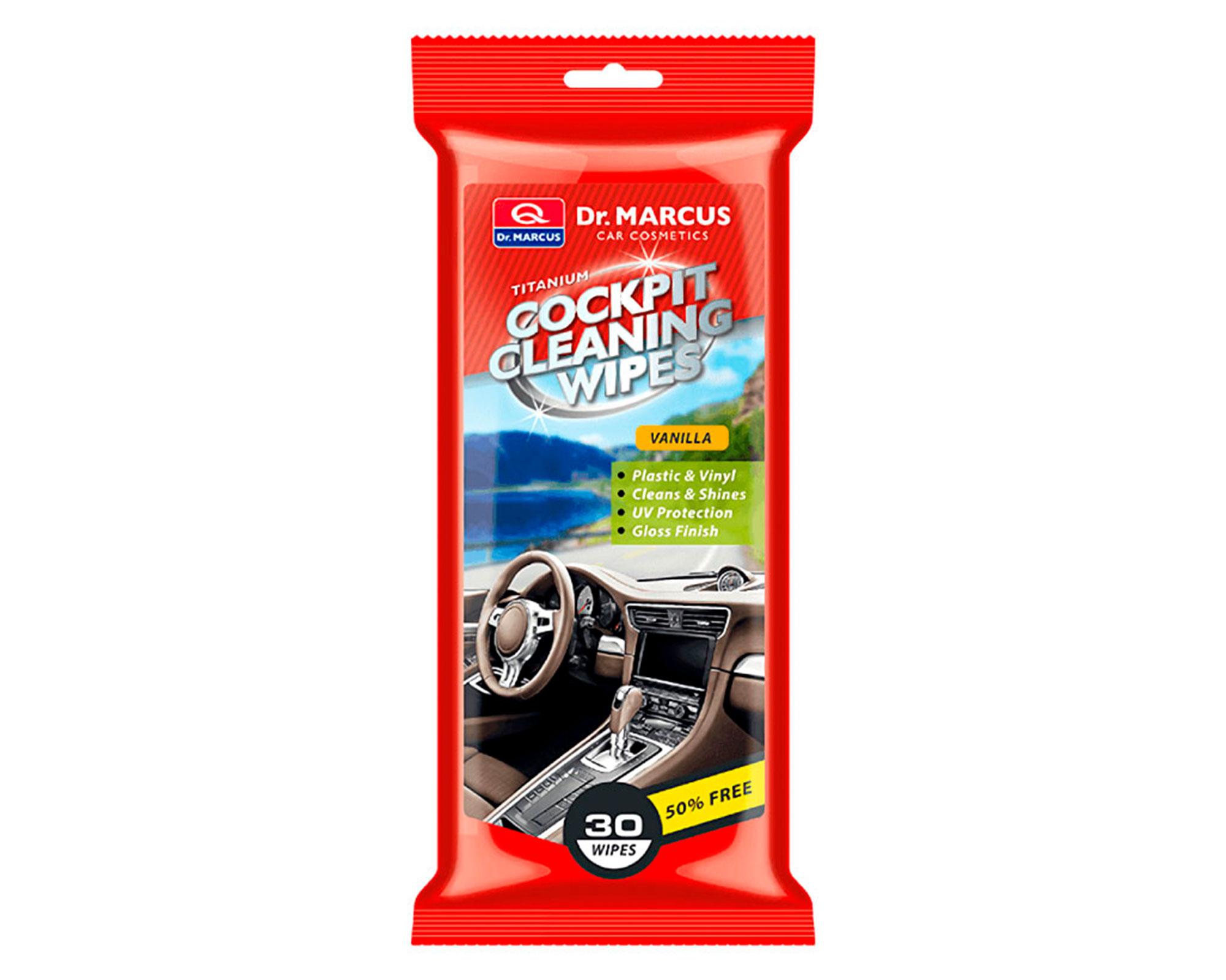Toalla limpieza tablero autos 30 wipes Vainilla-0