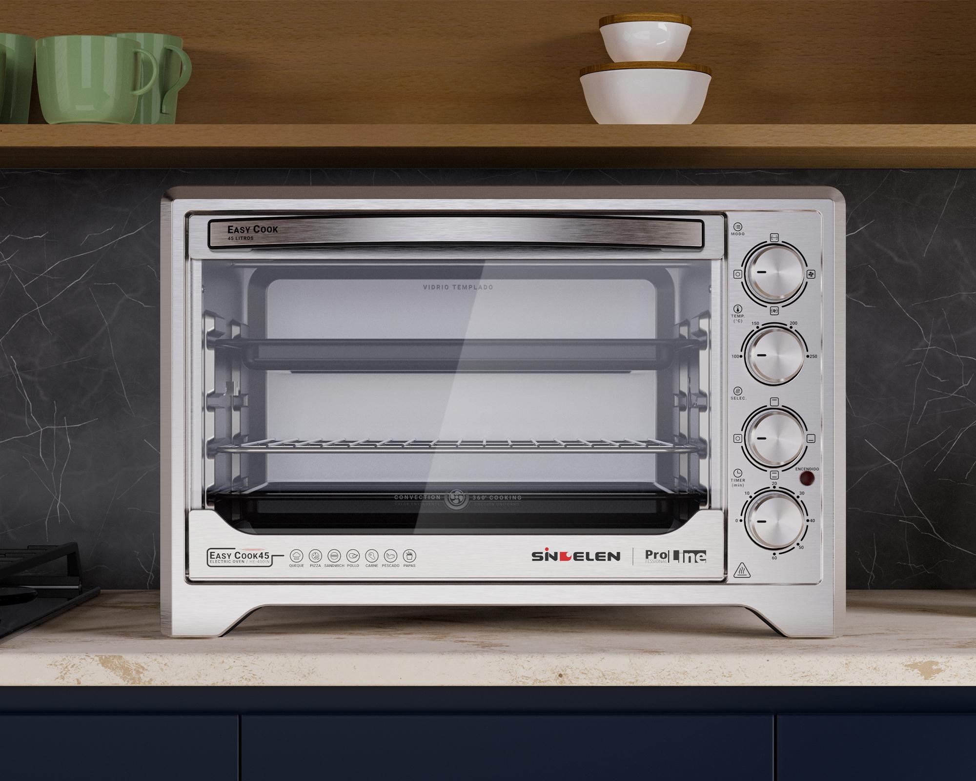 Horno eléctrico convección/Airfryer 45L HE-450IN-4