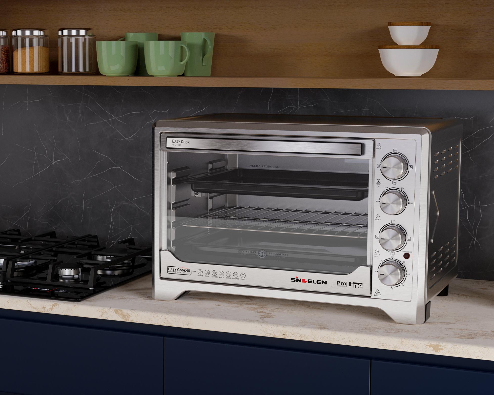 Horno eléctrico convección/Airfryer 45L HE-450IN-5