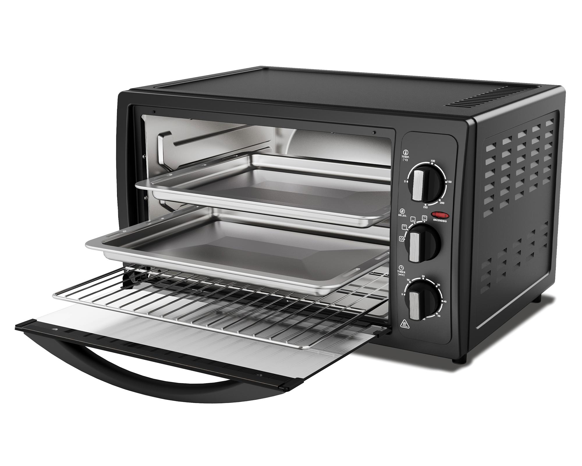 Horno eléctrico HE-600NG negro 60 lt-3
