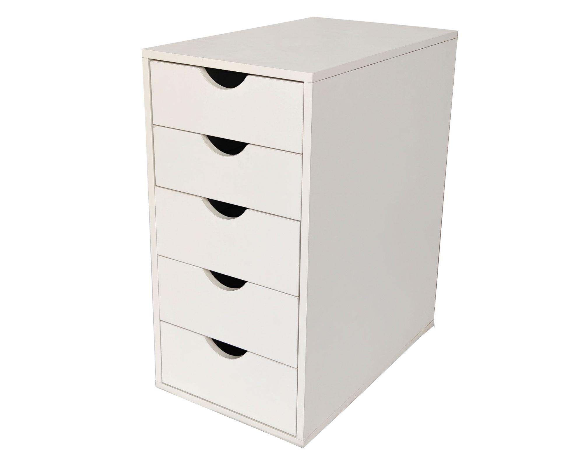 Cajonera Bill blanco 5 cajones-2