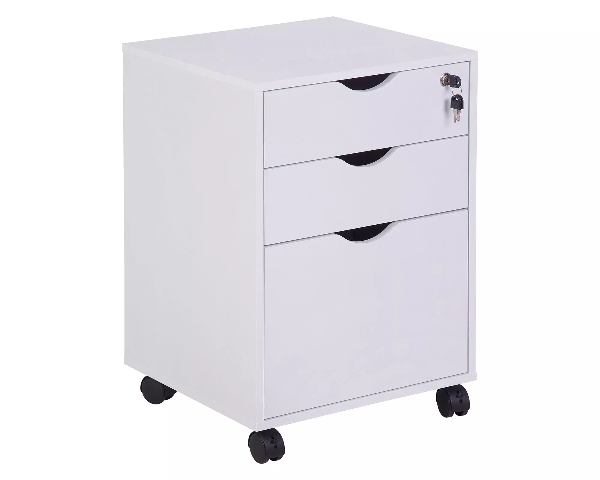 Cajonera Bill blanco 3 cajones-1