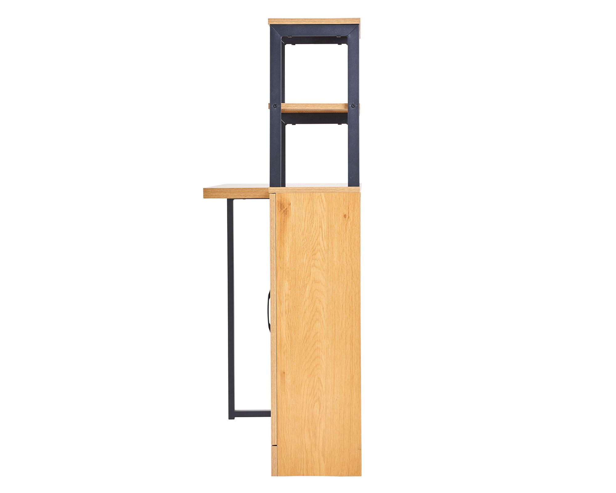 Centro de trabajo Matoto natural 135x120x44 cm-5