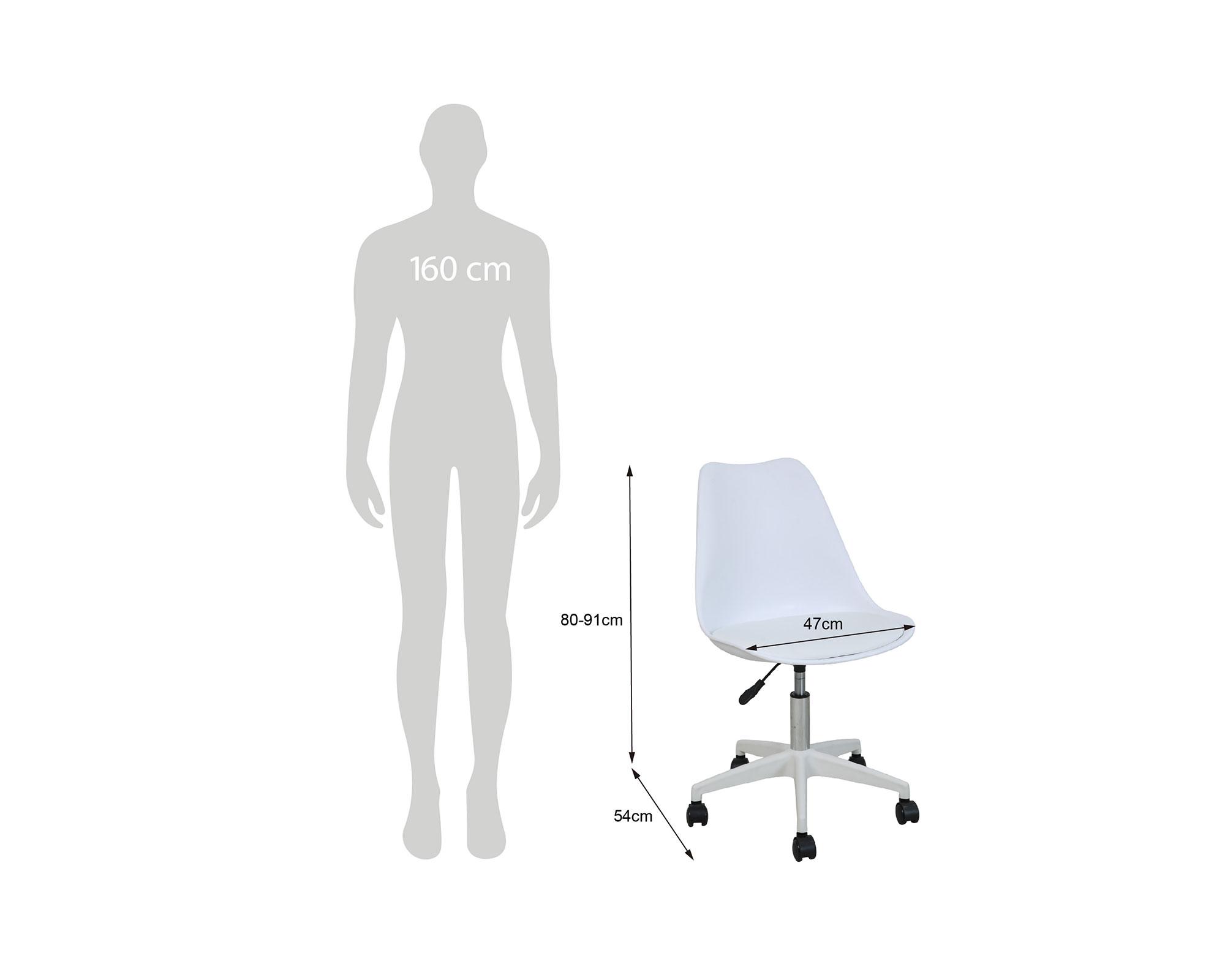 Silla PC Trend blanco-5