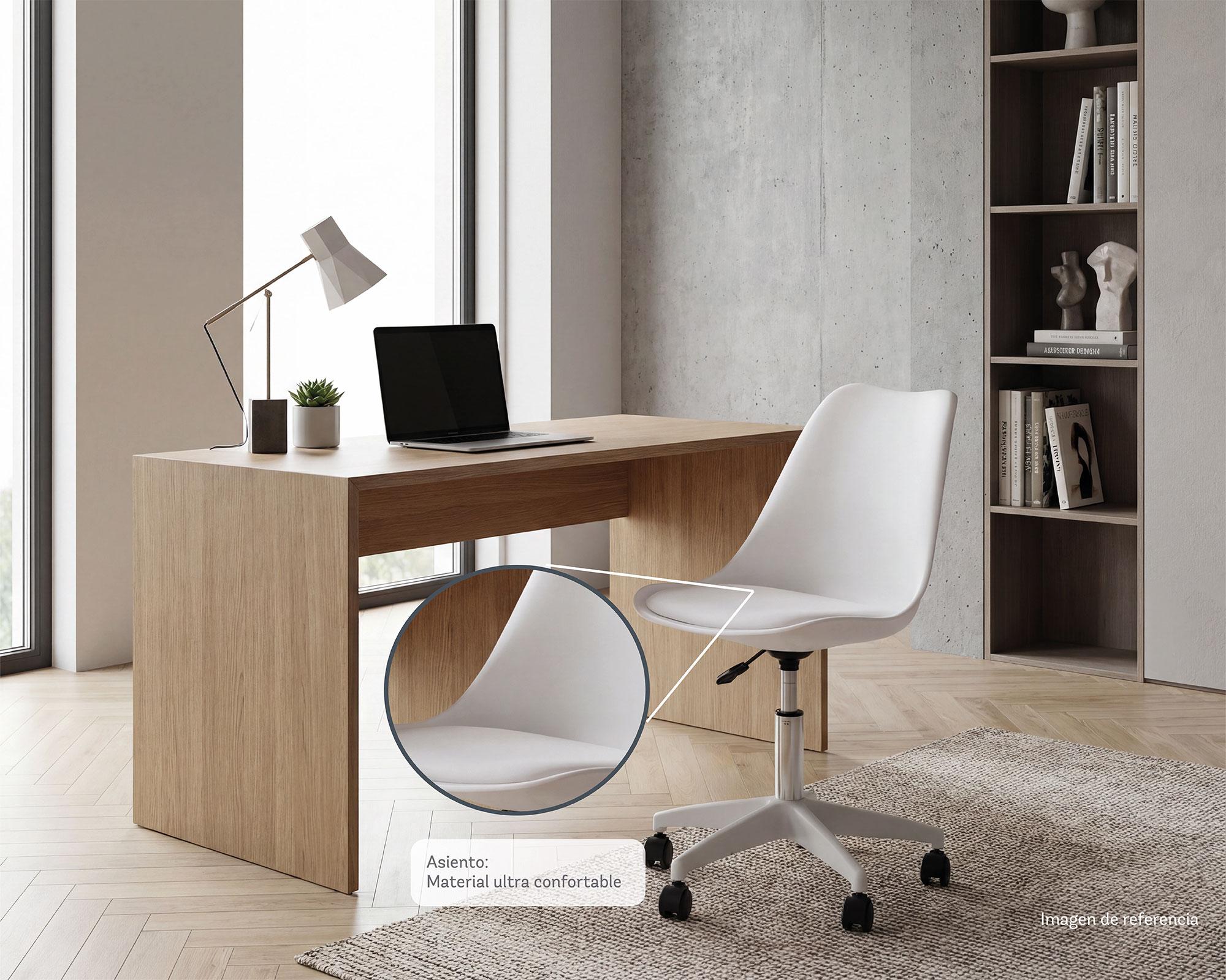 Silla PC Trend blanco-3