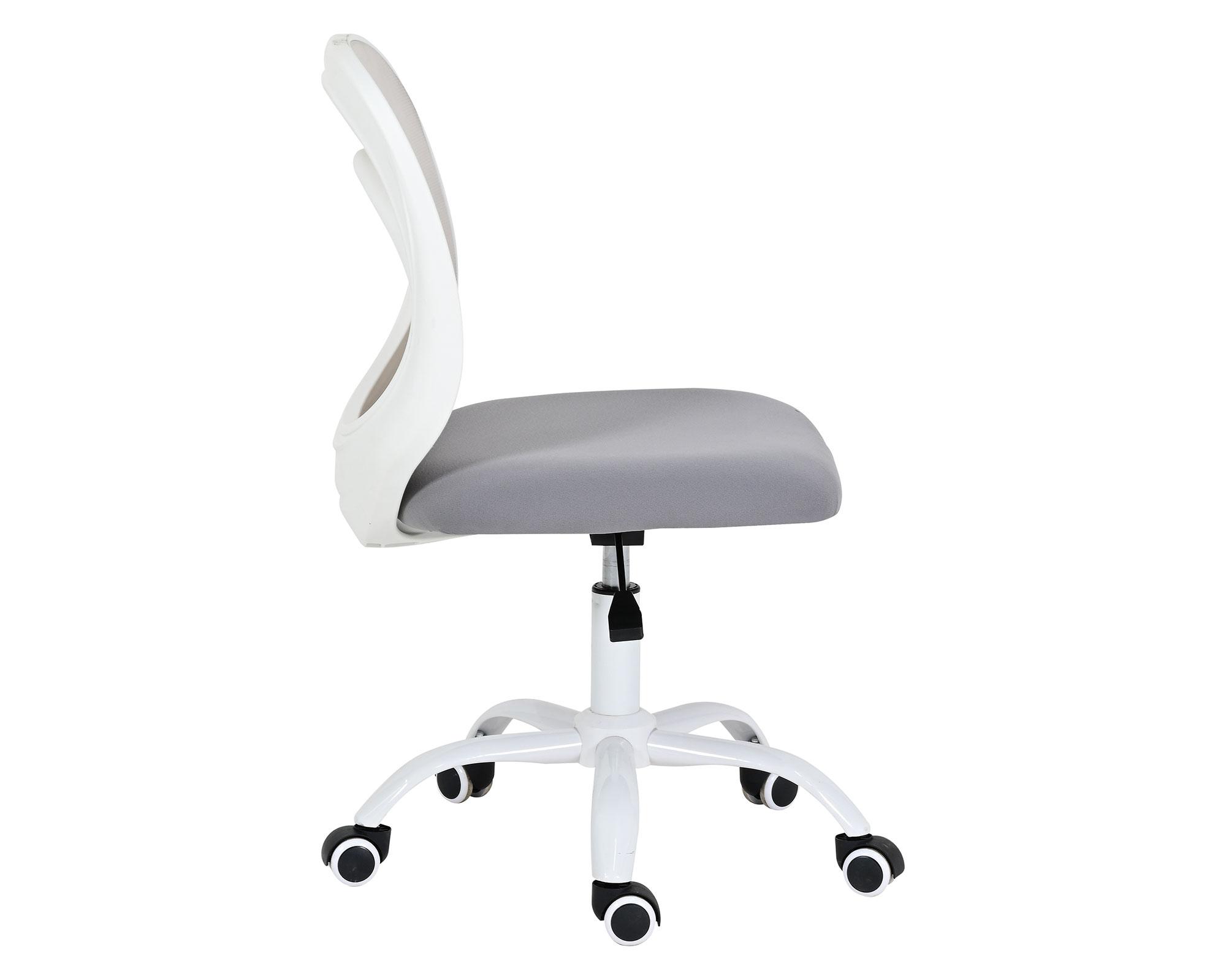 Silla PC Nara gris/blanco-3
