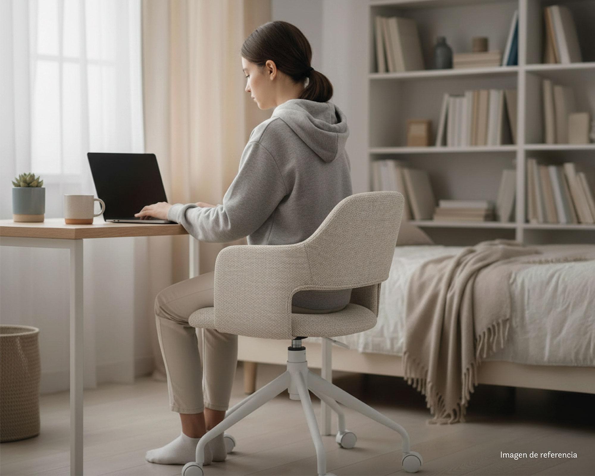 Silla PC Idalis beige-2