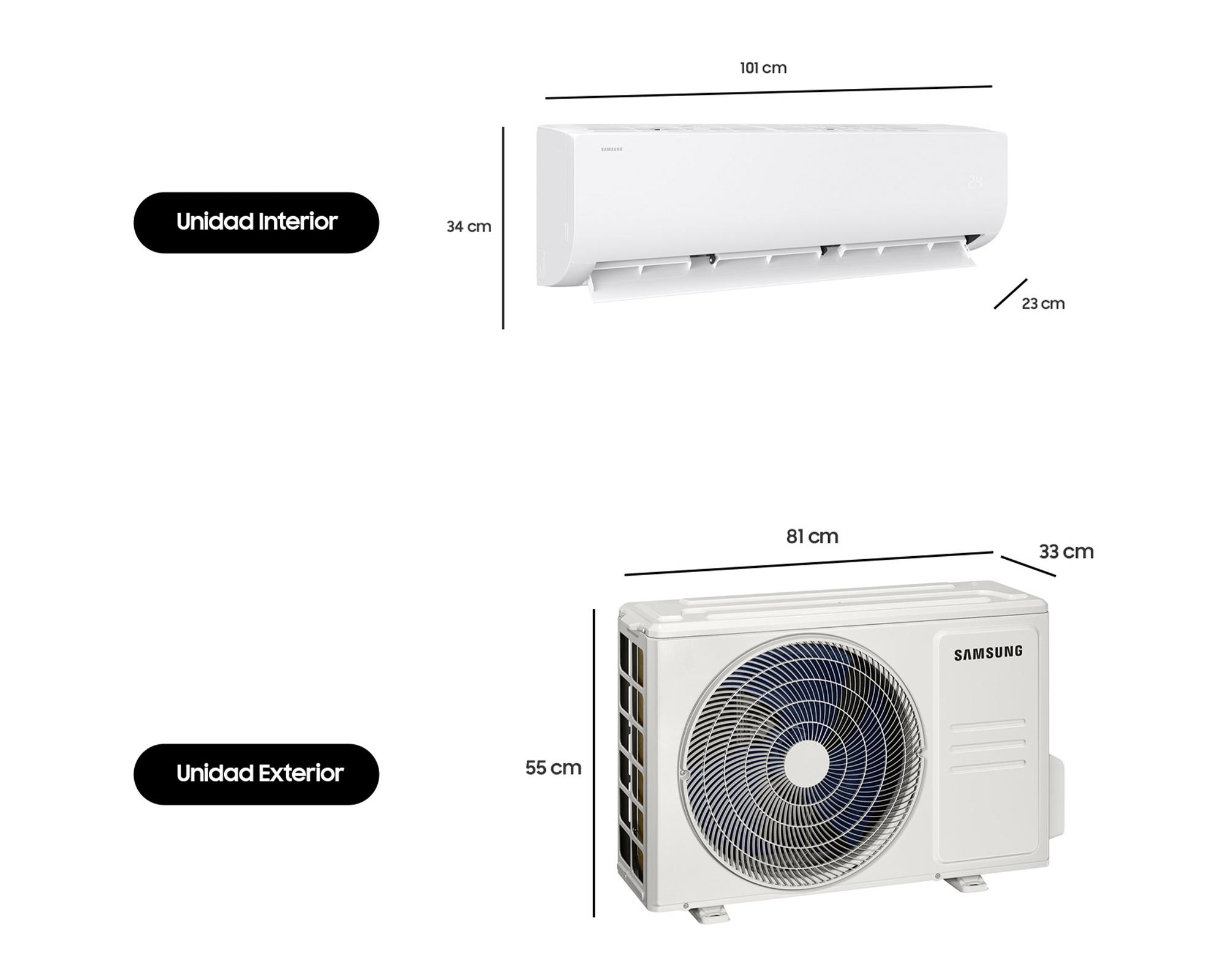 Aire acondicionado Split muro Inverter 24000 BTU-5