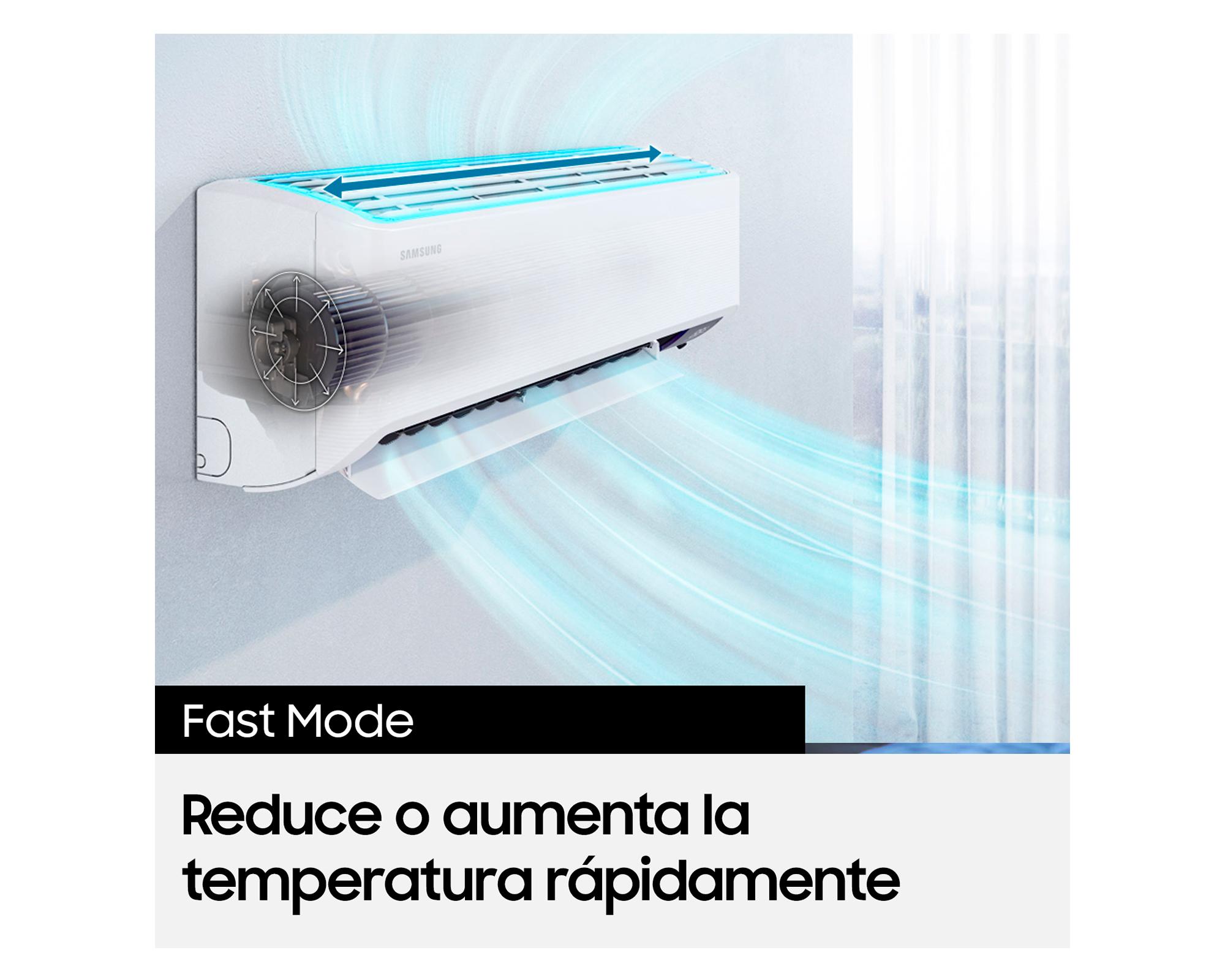 Aire acondicionado Split muro Wind Inverter 9000 BTU-2