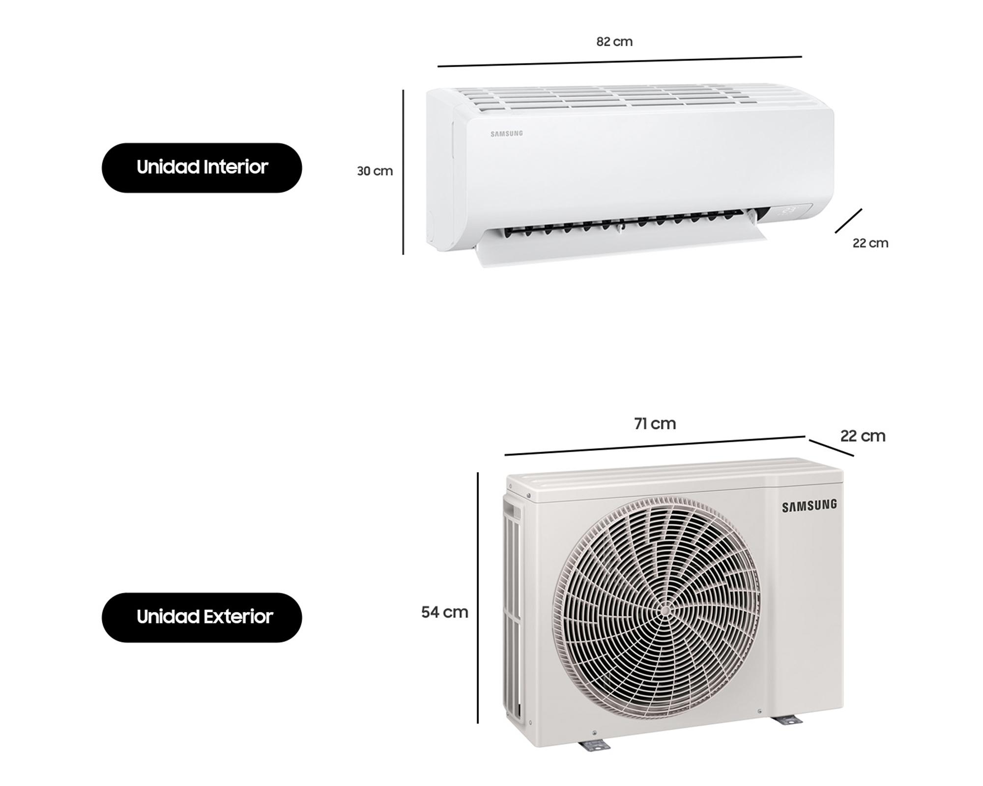 Aire acondicionado Split muro Wind Inverter 9000 BTU-6