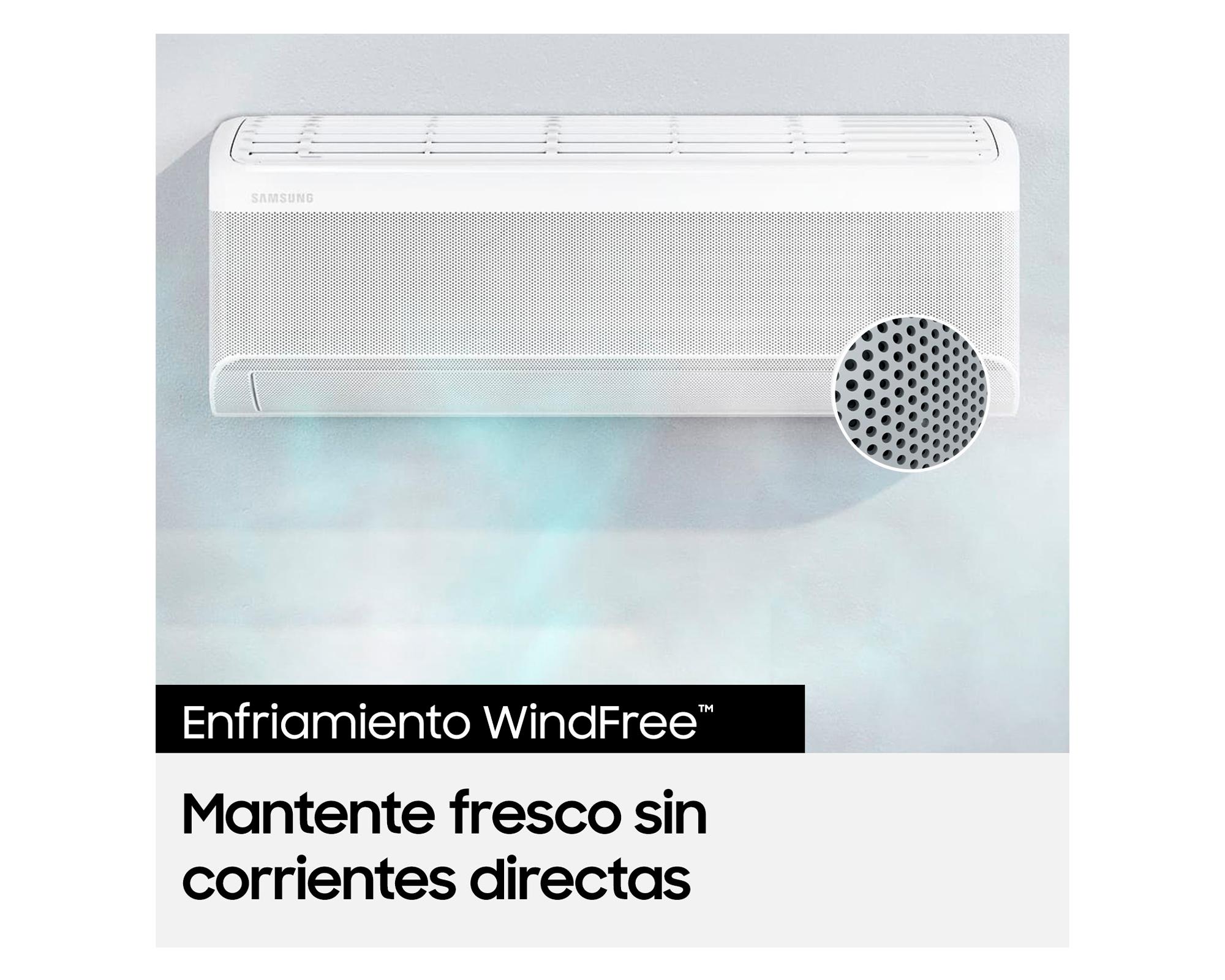 Aire acondicionado Split muro Wind Free Inverter 18000 BTU-2