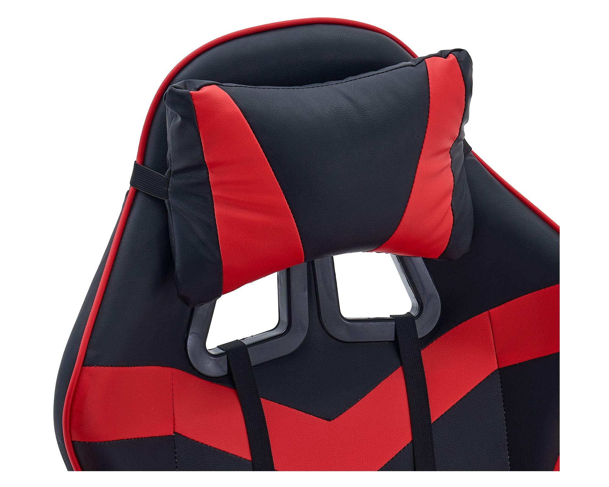Silla gamer Julian negro/rojo-7