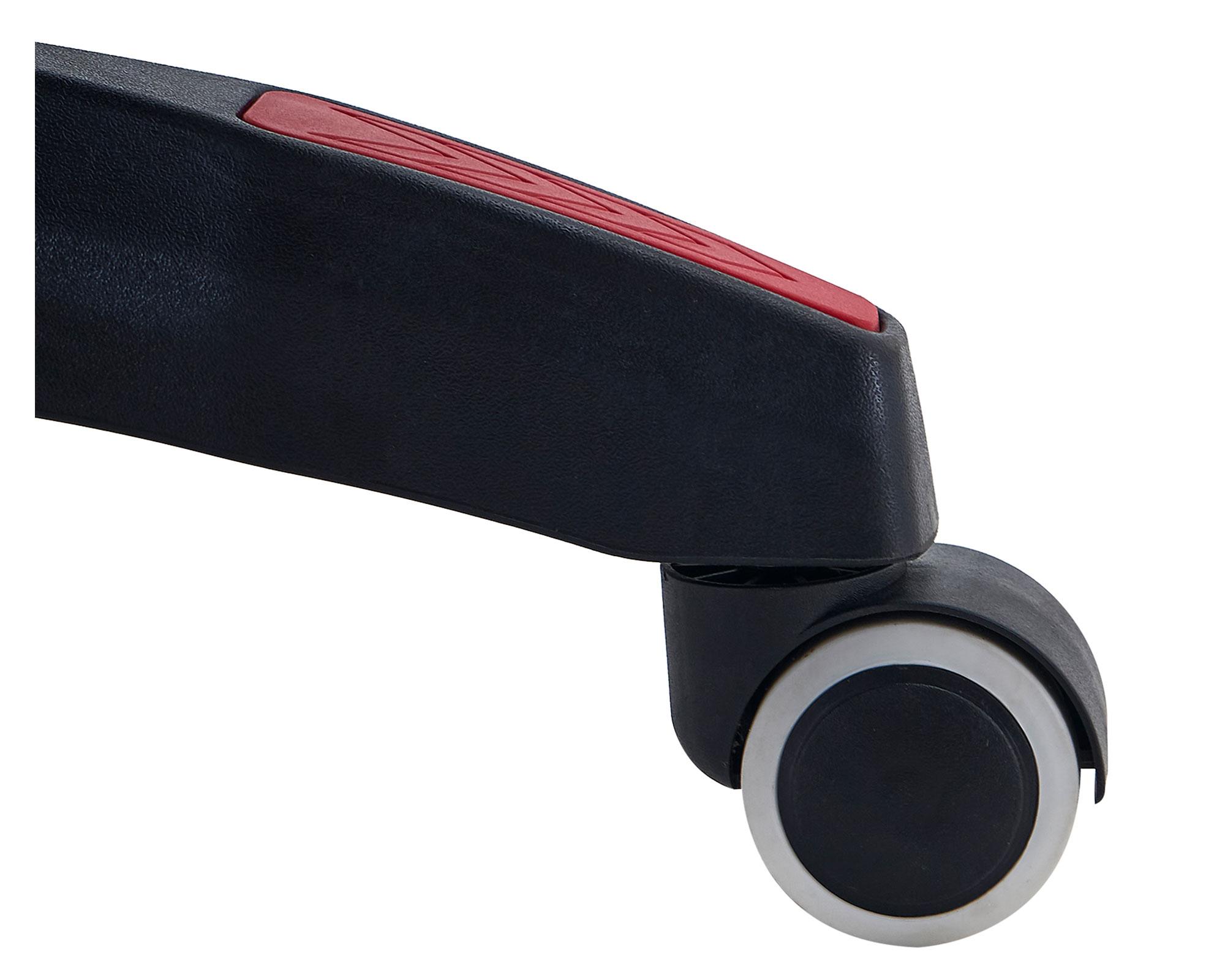 Silla gamer Julian negro/rojo-13