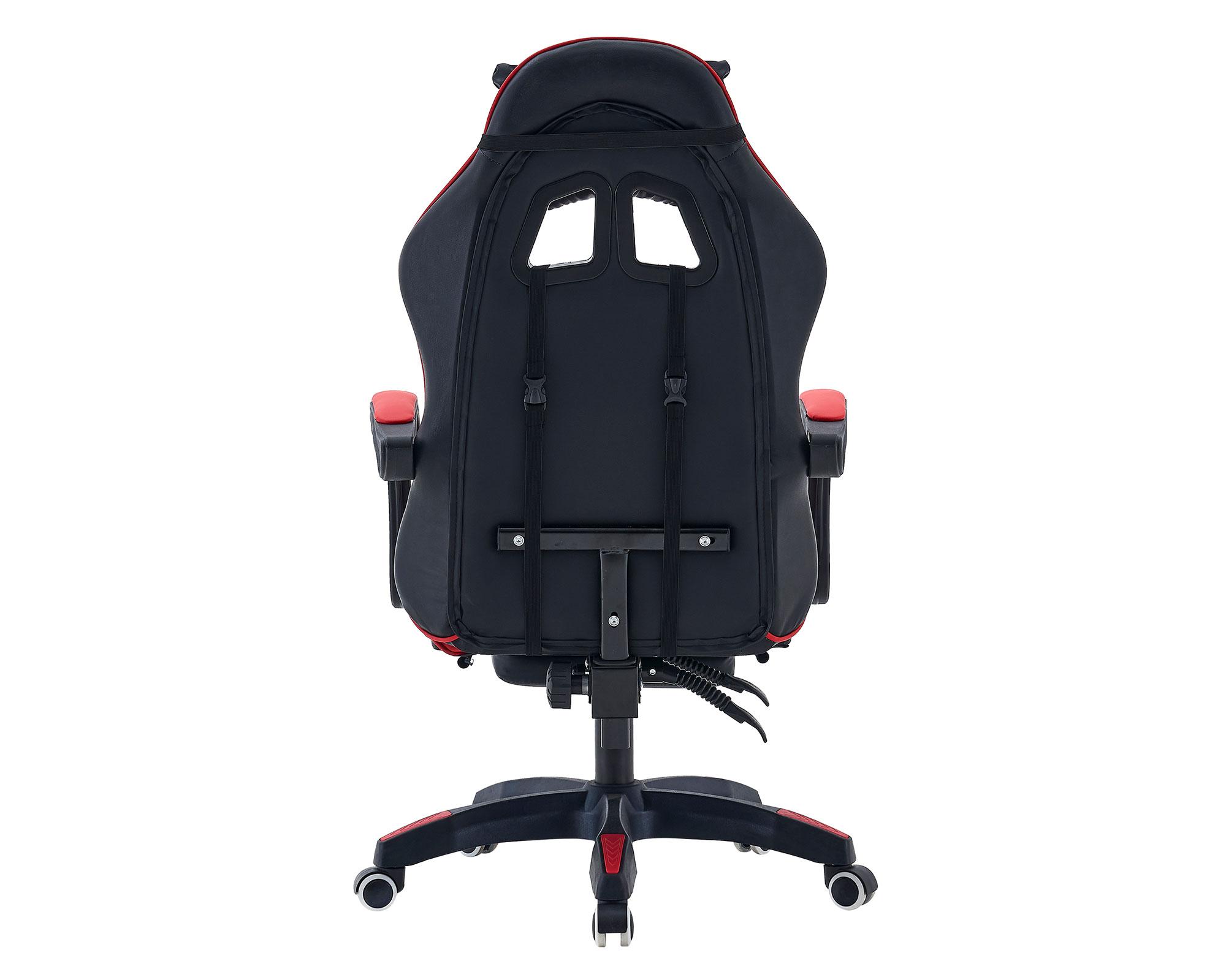 Silla gamer Julian negro/rojo-6