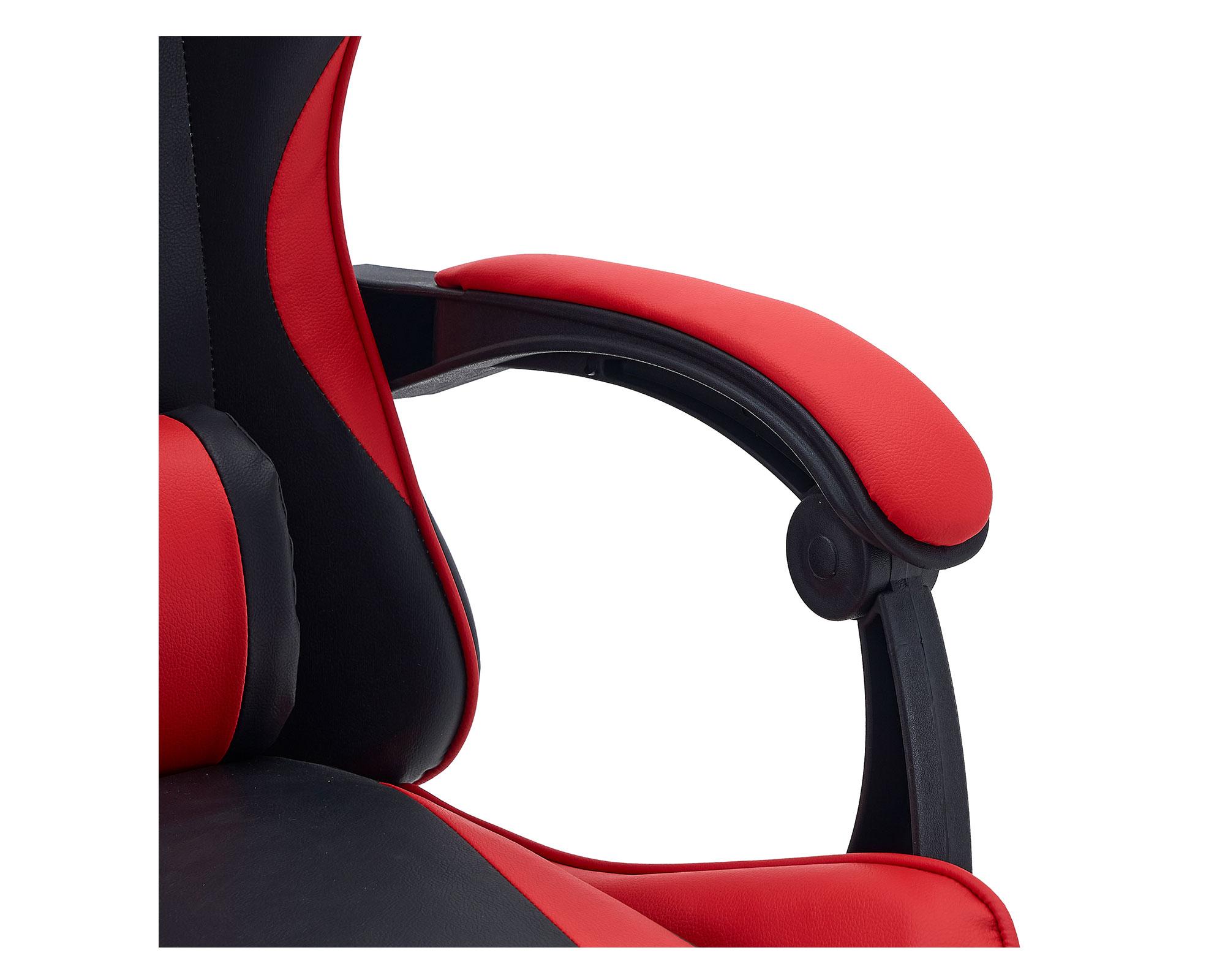 Silla gamer Julian negro/rojo-10