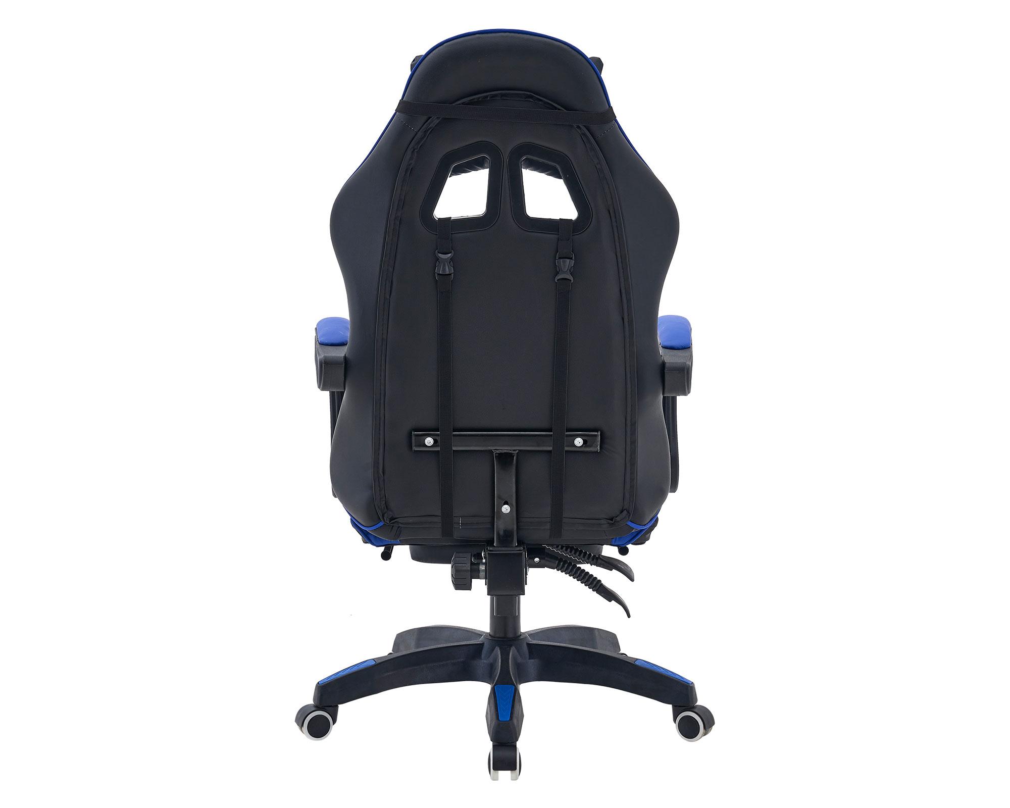 Silla gamer Julian negro/azul-9