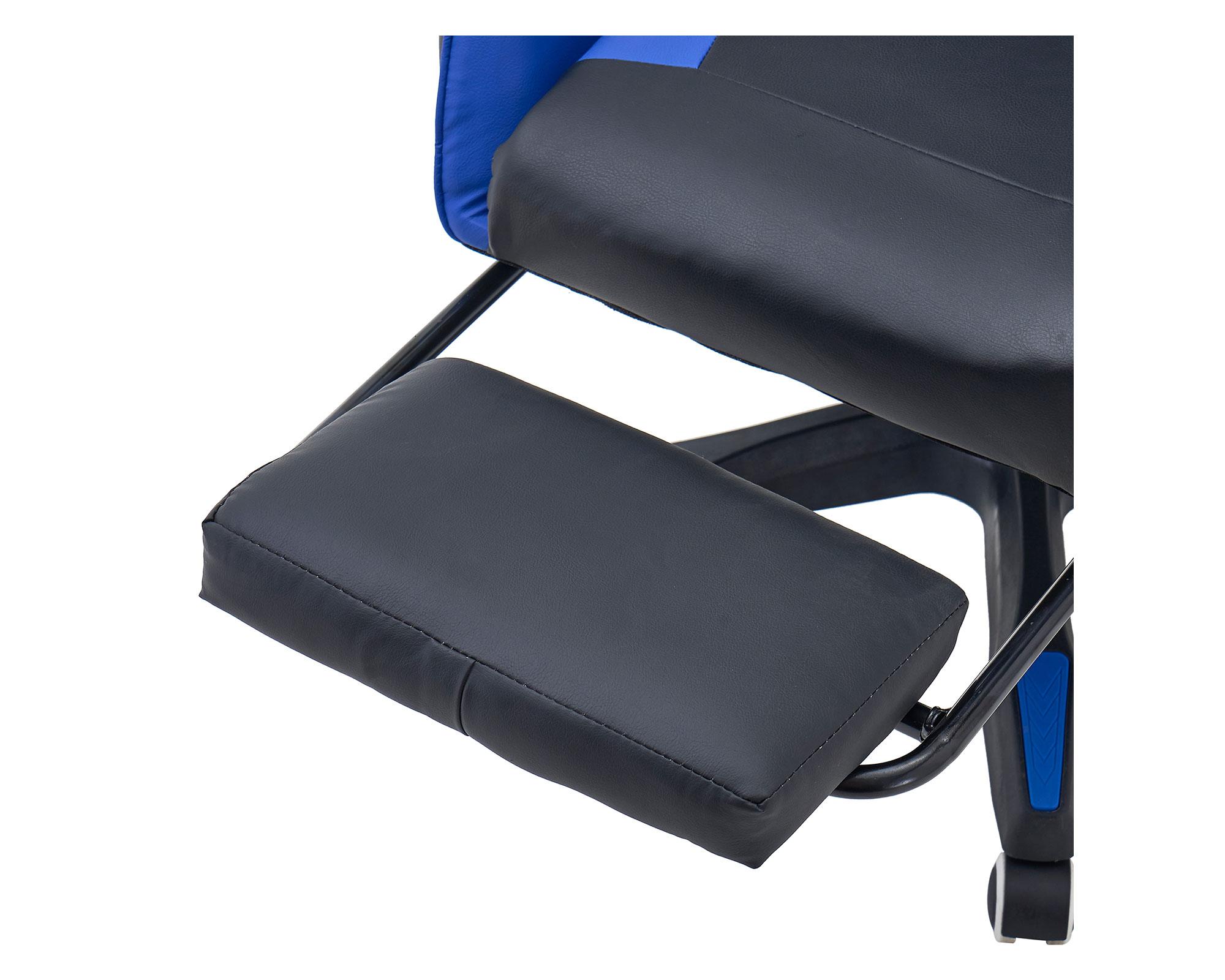 Silla gamer Julian negro/azul-12