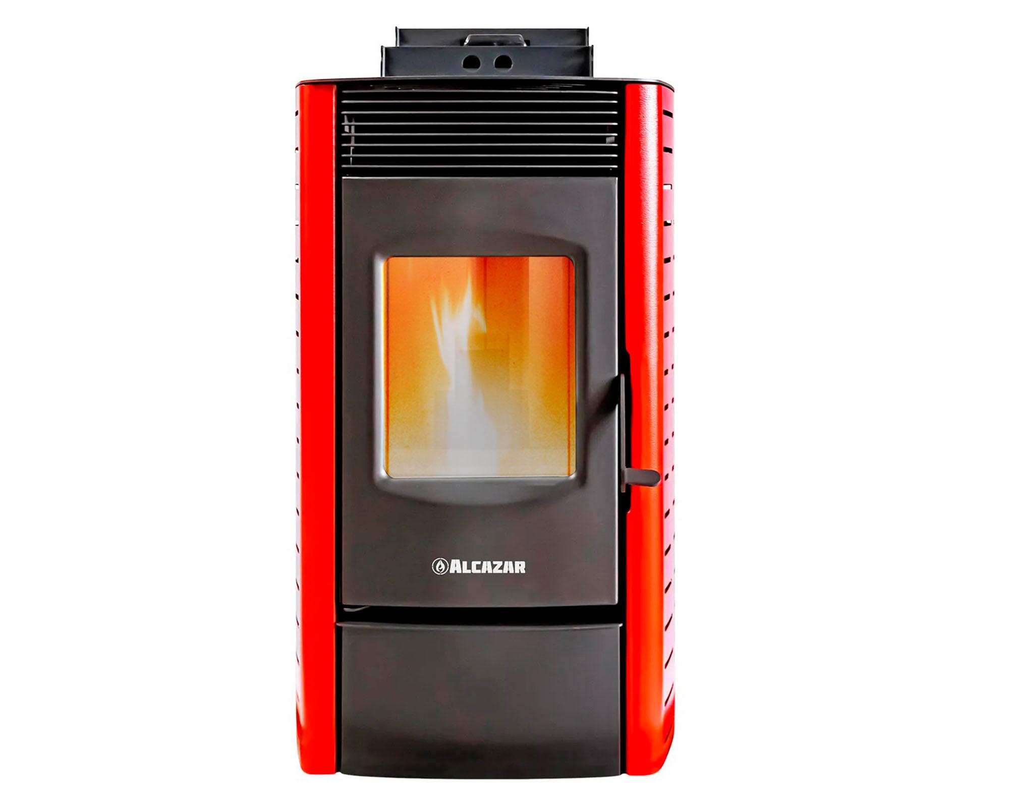 Estufa a pellet P1800 burdeo Wifi 7.5 kW-0