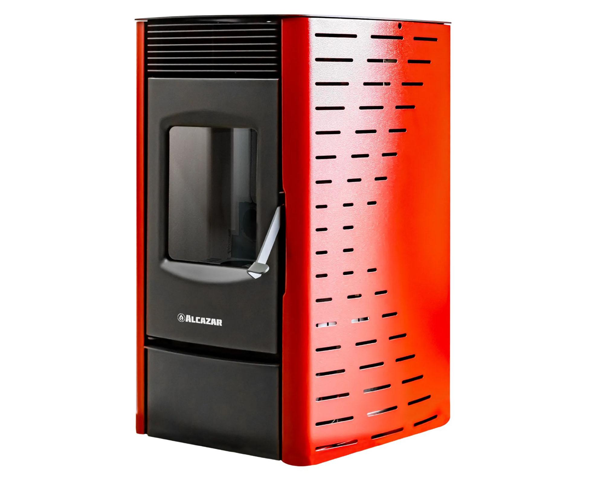 Estufa a pellet P1800 burdeo Wifi 7.5 kW-1