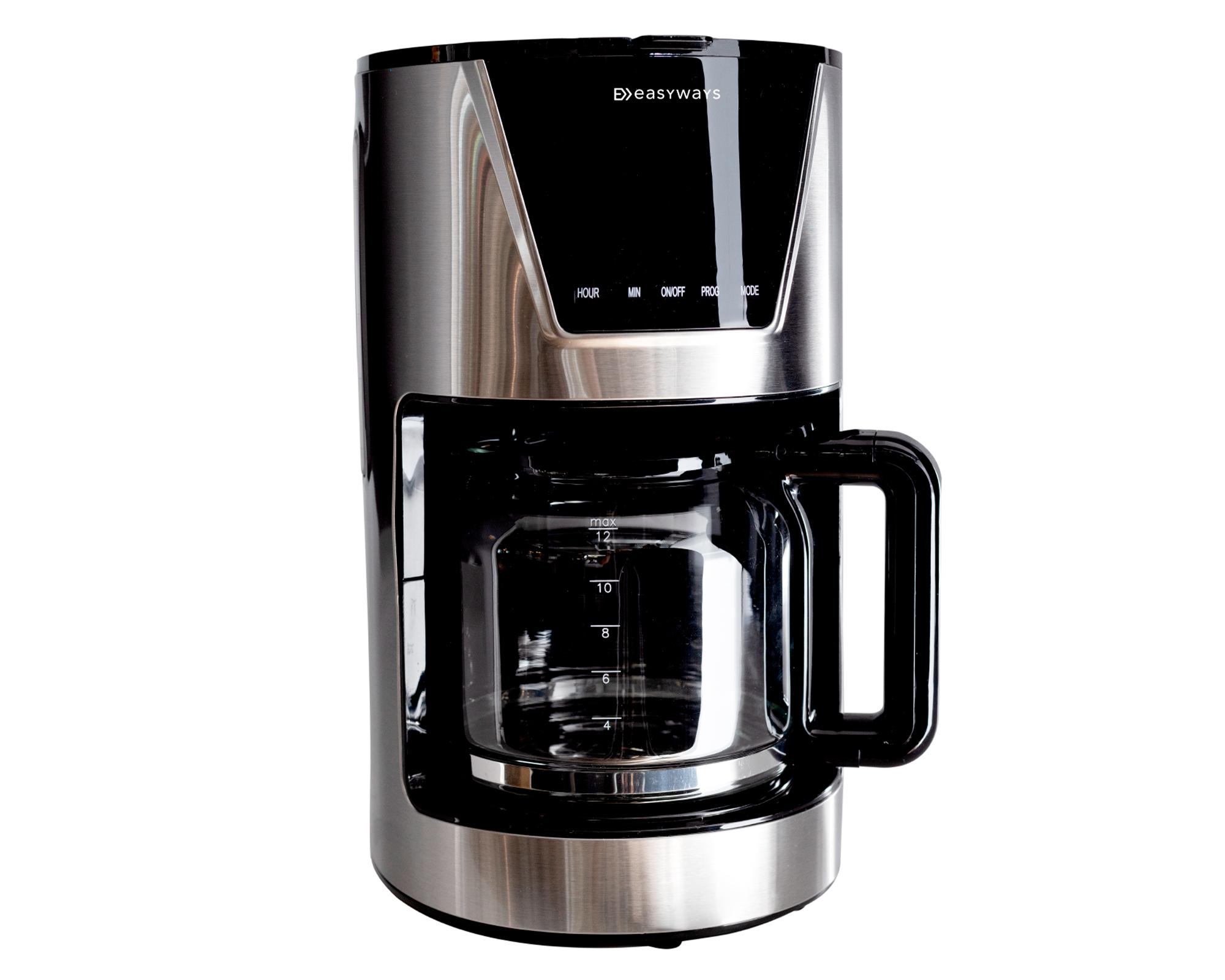 Cafetera filtro silicona EWMDC04  silver 12 tazas 800 W-0