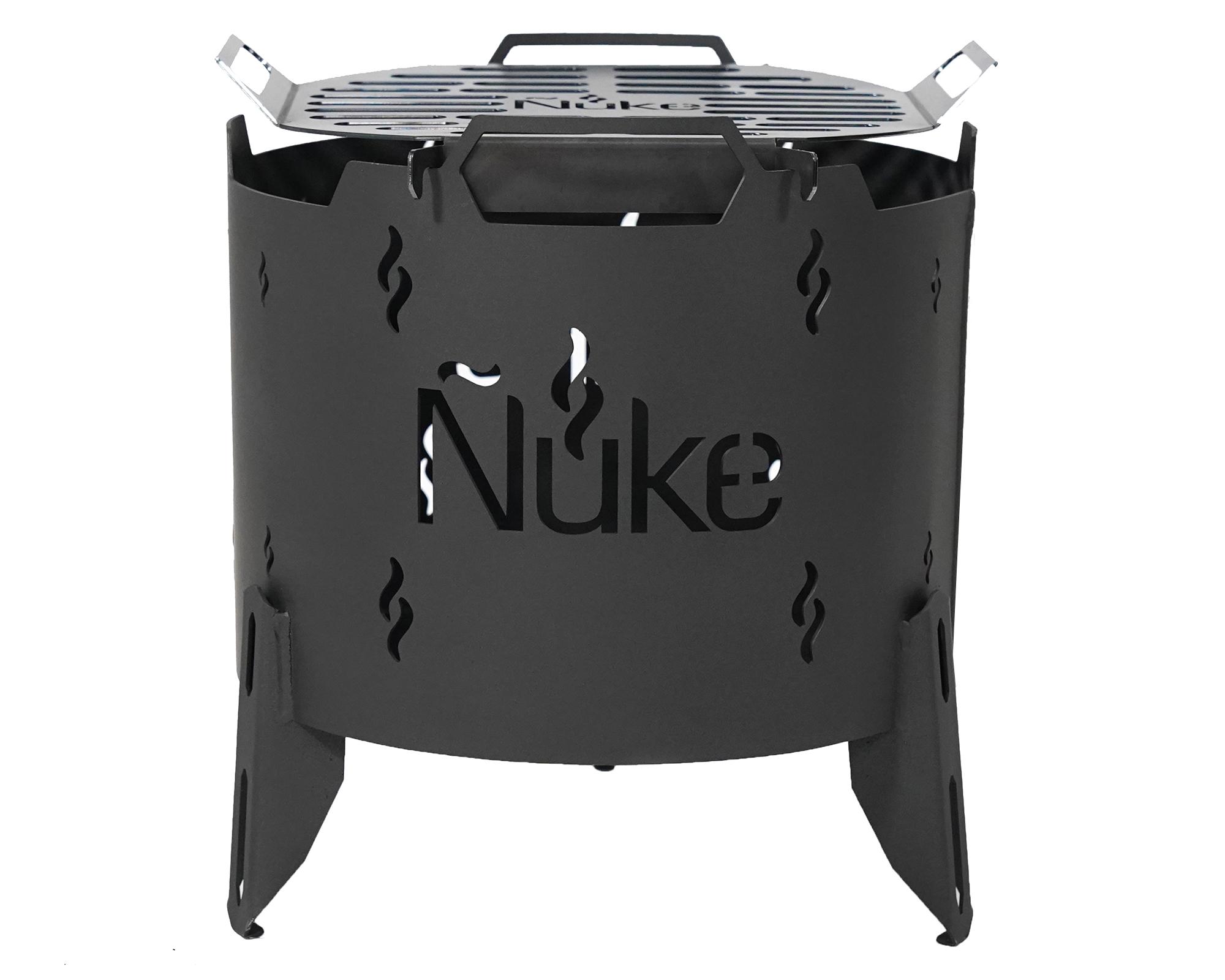 Fogón con emparrillado 47x44x40 cm-0