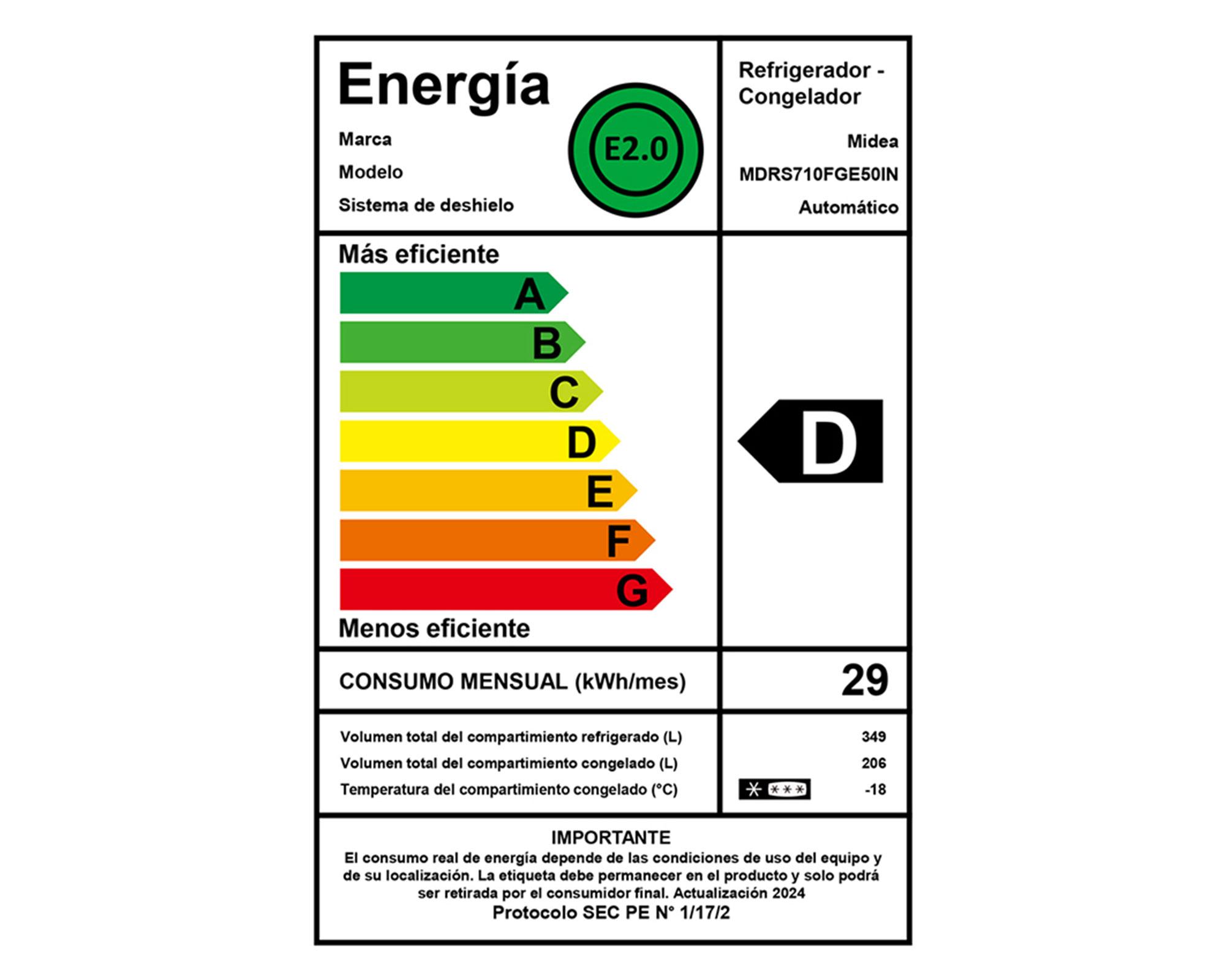 Refrigerador Side by Side MDRS710FGE50IN 555 lt-5