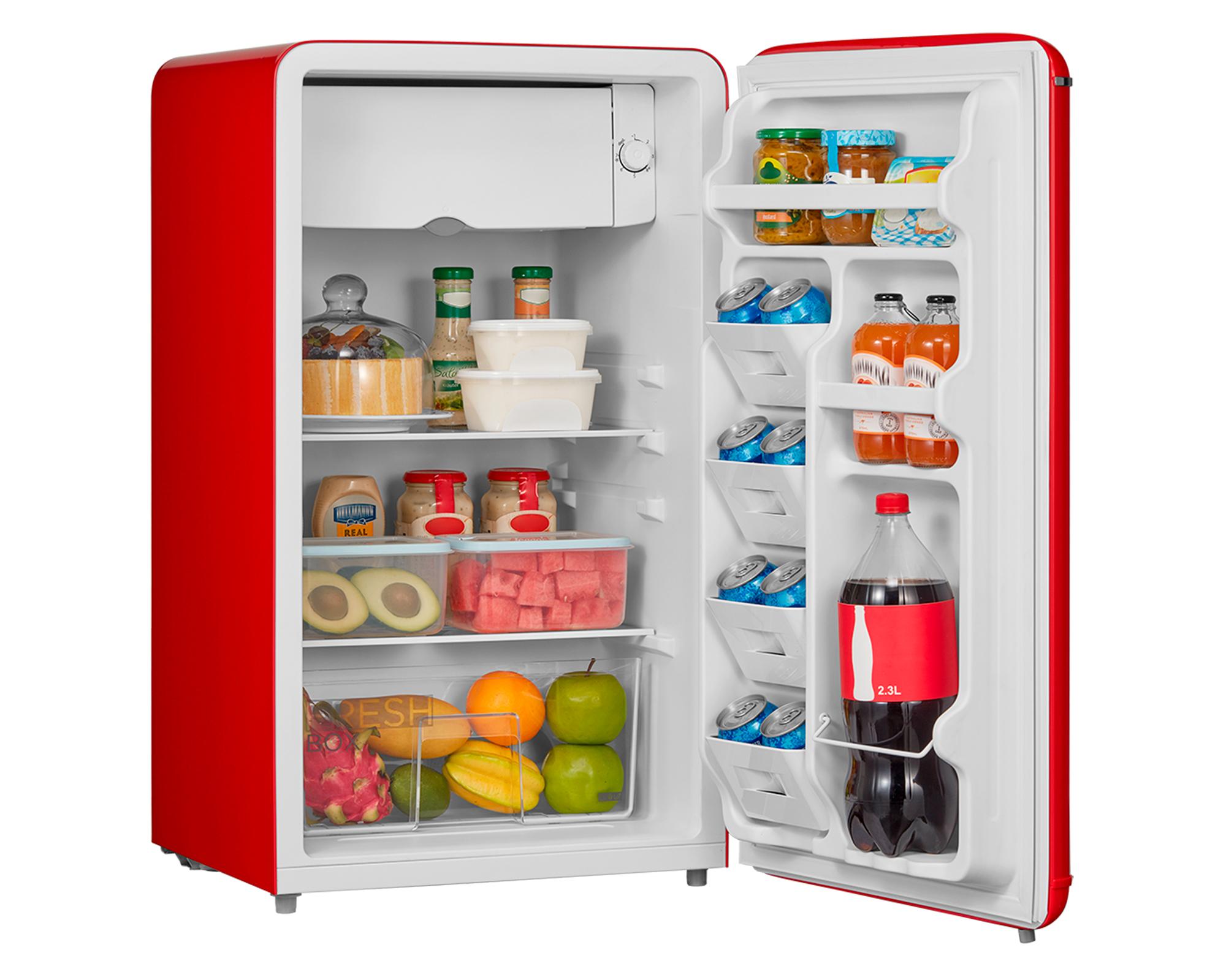 Frigobar MDRD142FGE13S rojo 93 lt-4