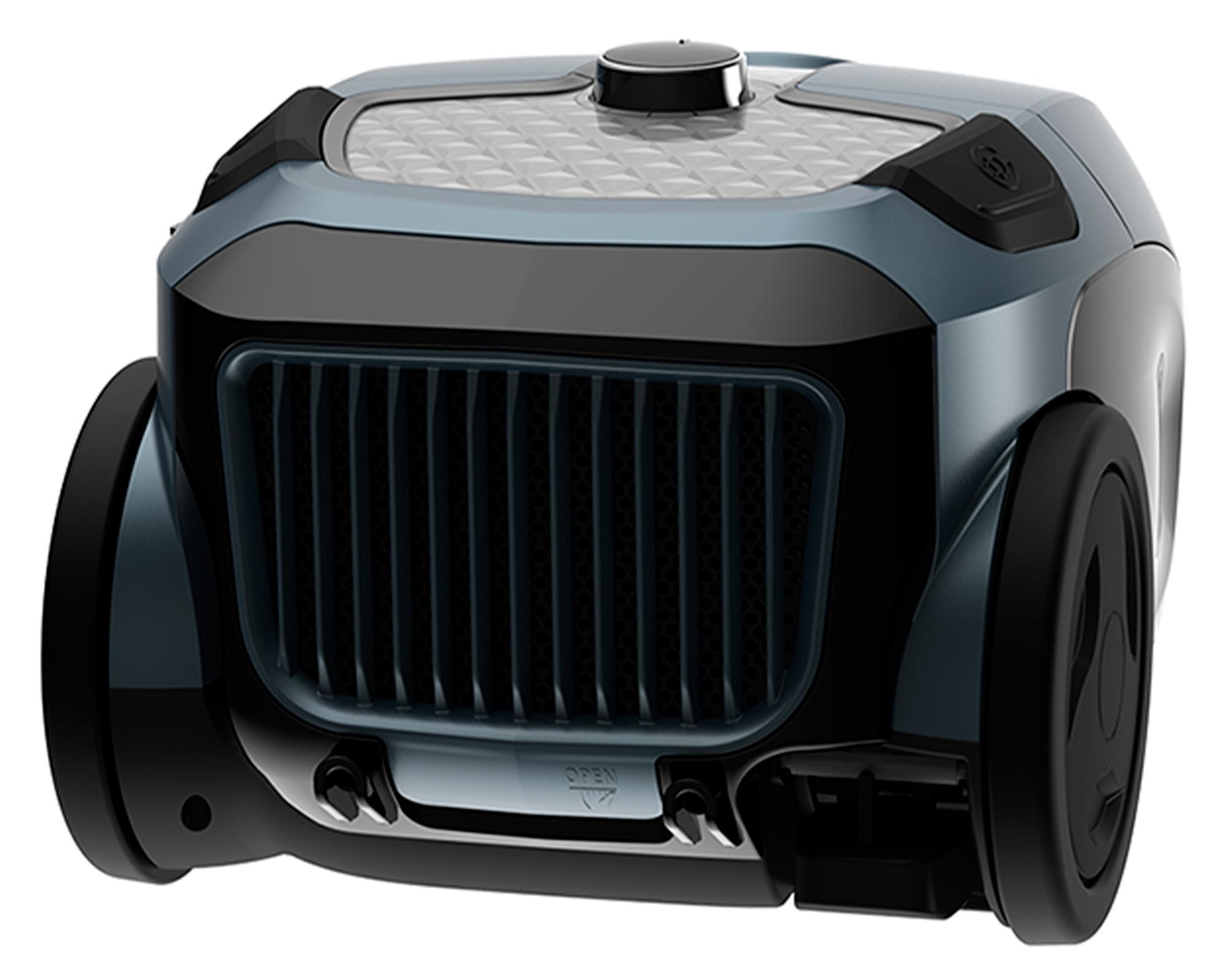 Aspiradora de arrastre 14AG gravel cyan 2000W-2