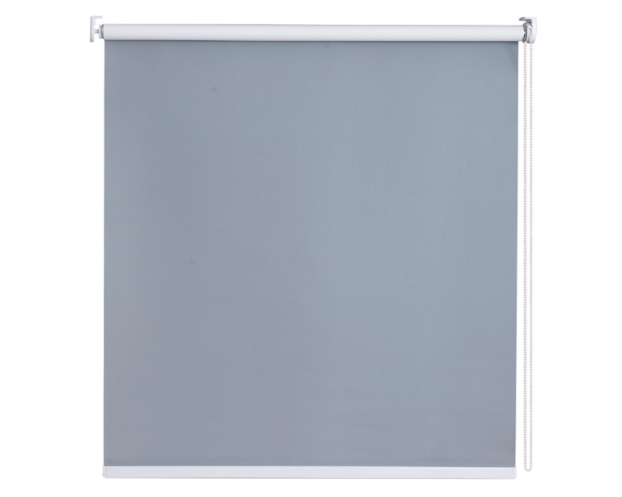 Cortina roller black out 160x165 cm gris-0