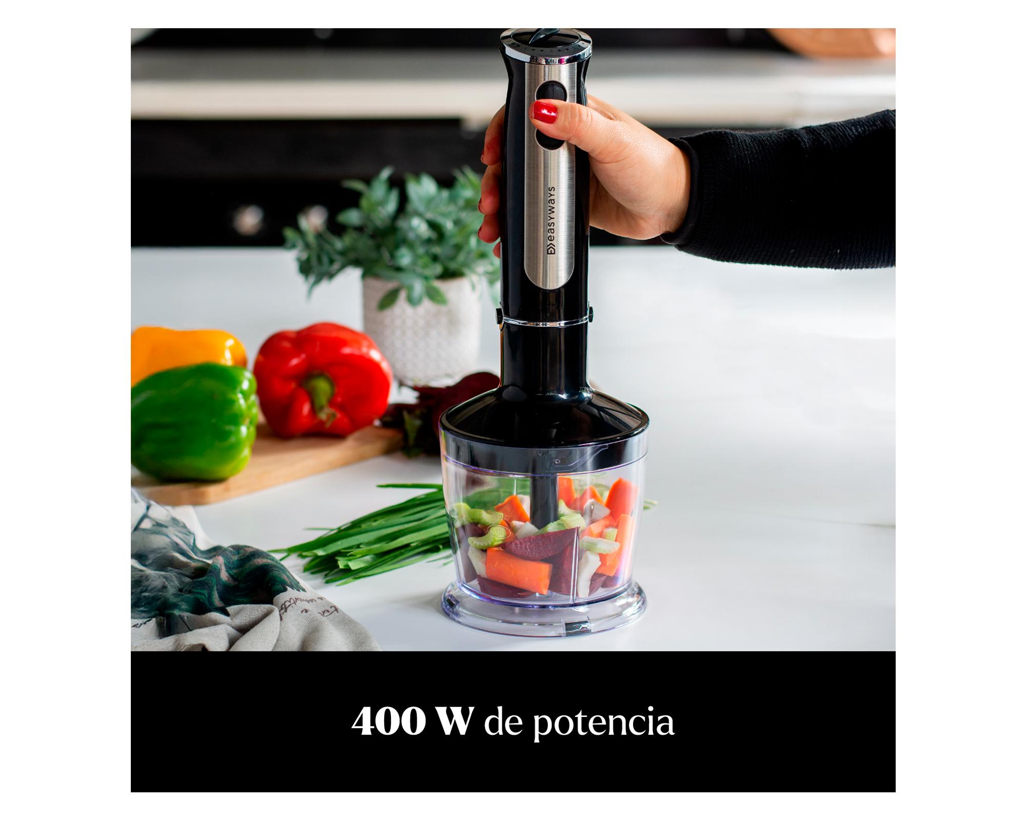 Minipimer EWMP02 negro 400 W-3