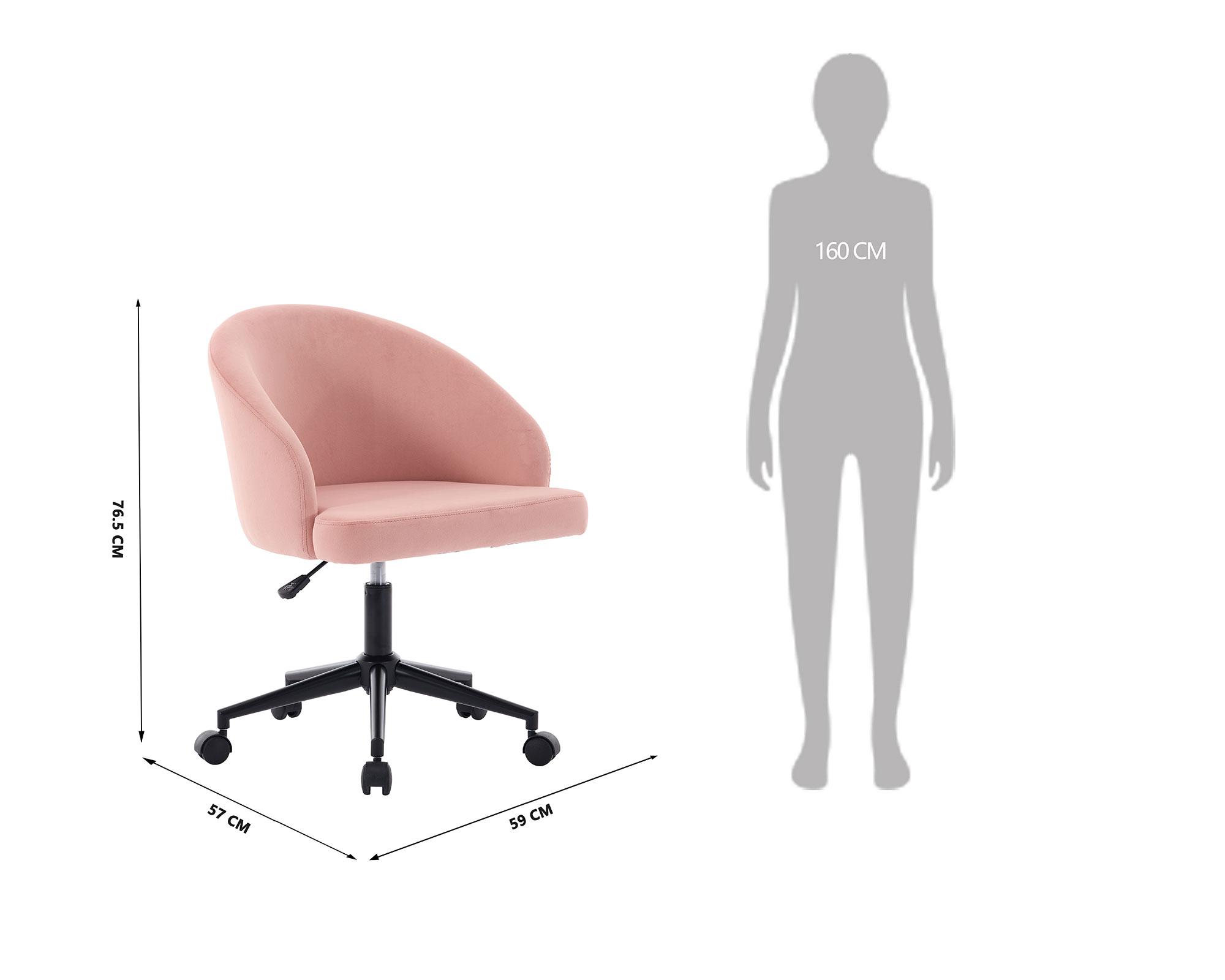 Silla PC Olimpia rosa-6