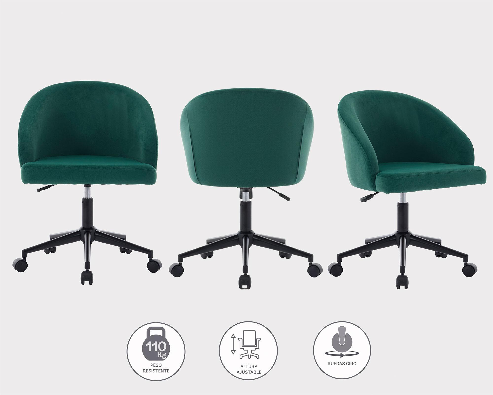 Silla PC Olimpia verde-1