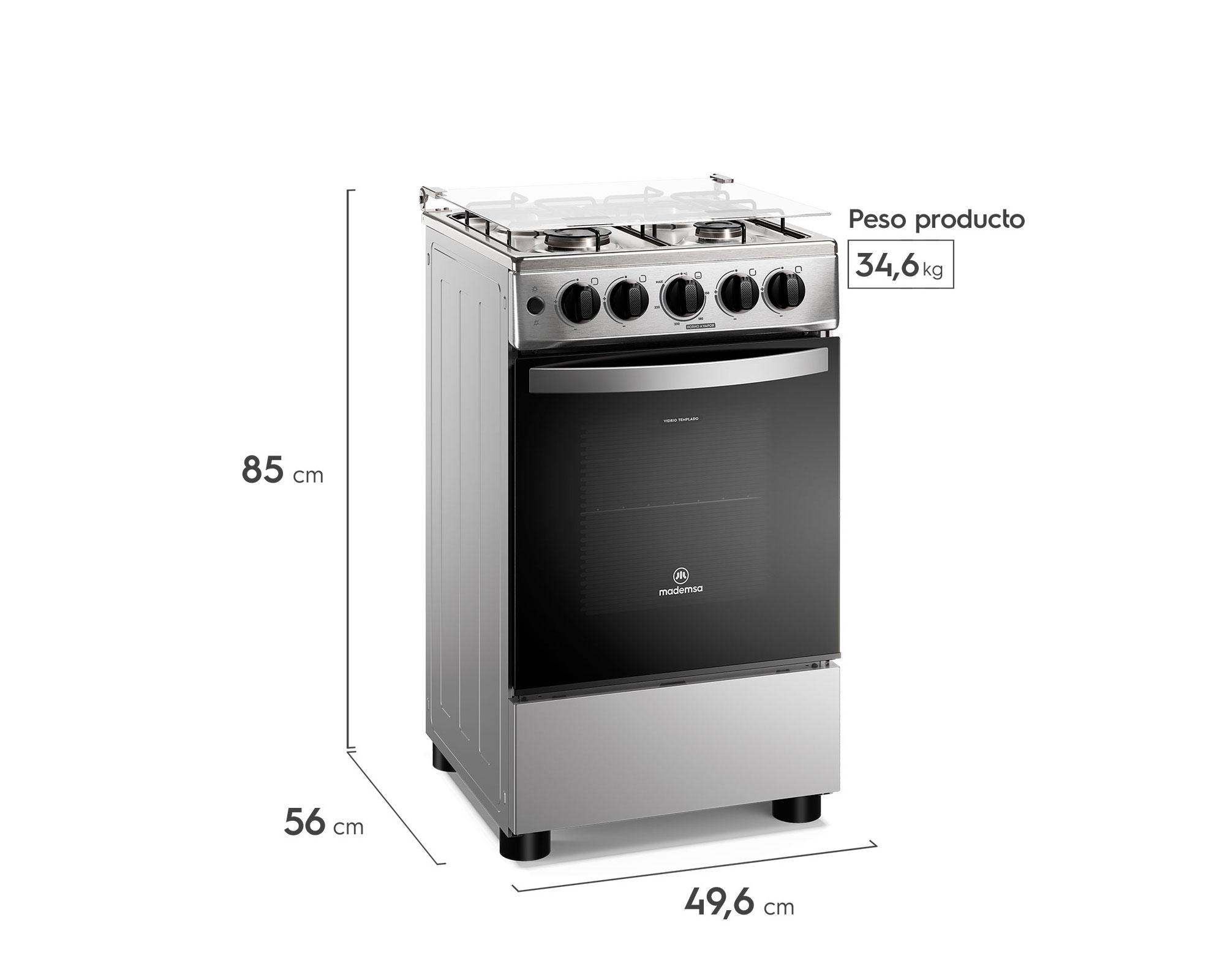 Cocina a gas FM4ES 4 quemadores-6
