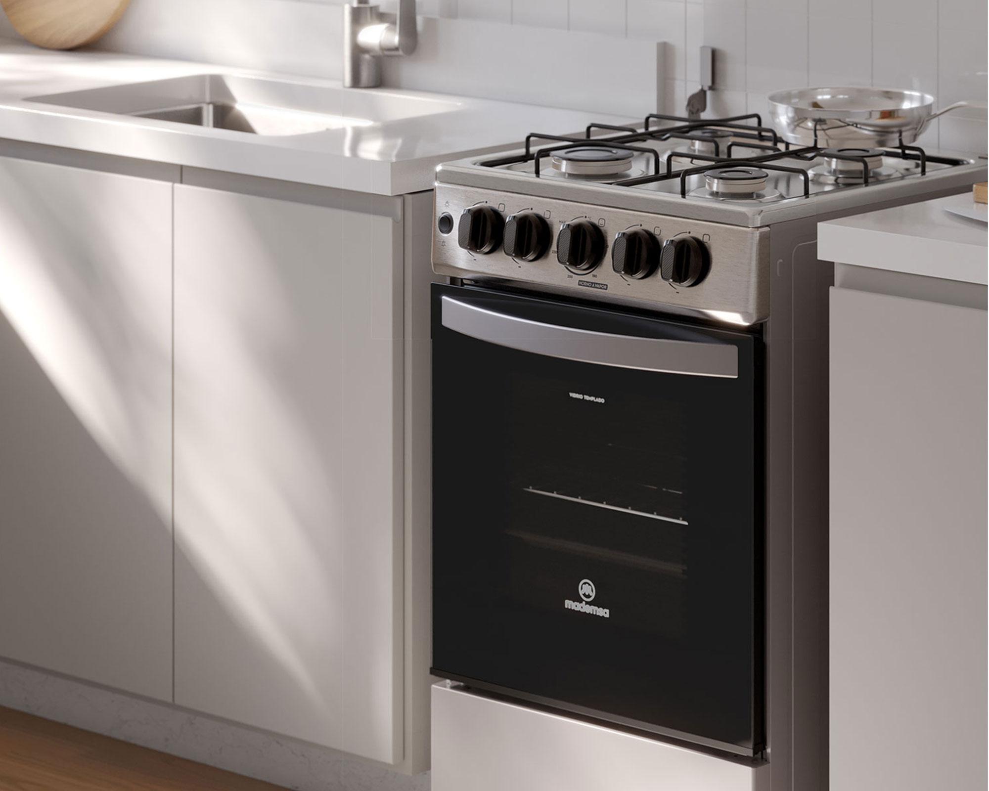 Cocina a gas FM4ES 4 quemadores-3