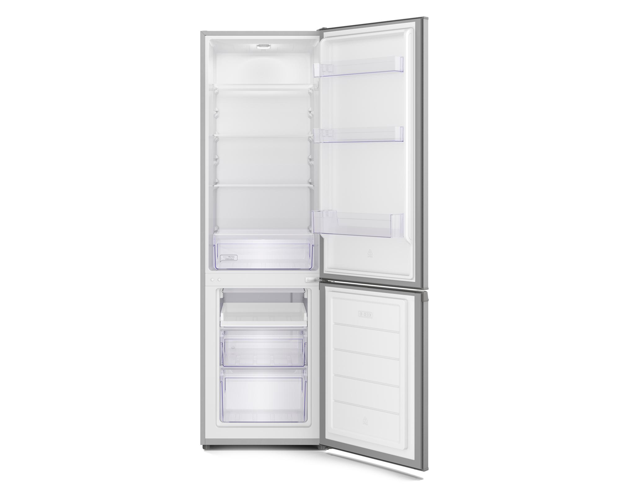Refrigerador Bottom Freezer MED270 262 lt gris-1