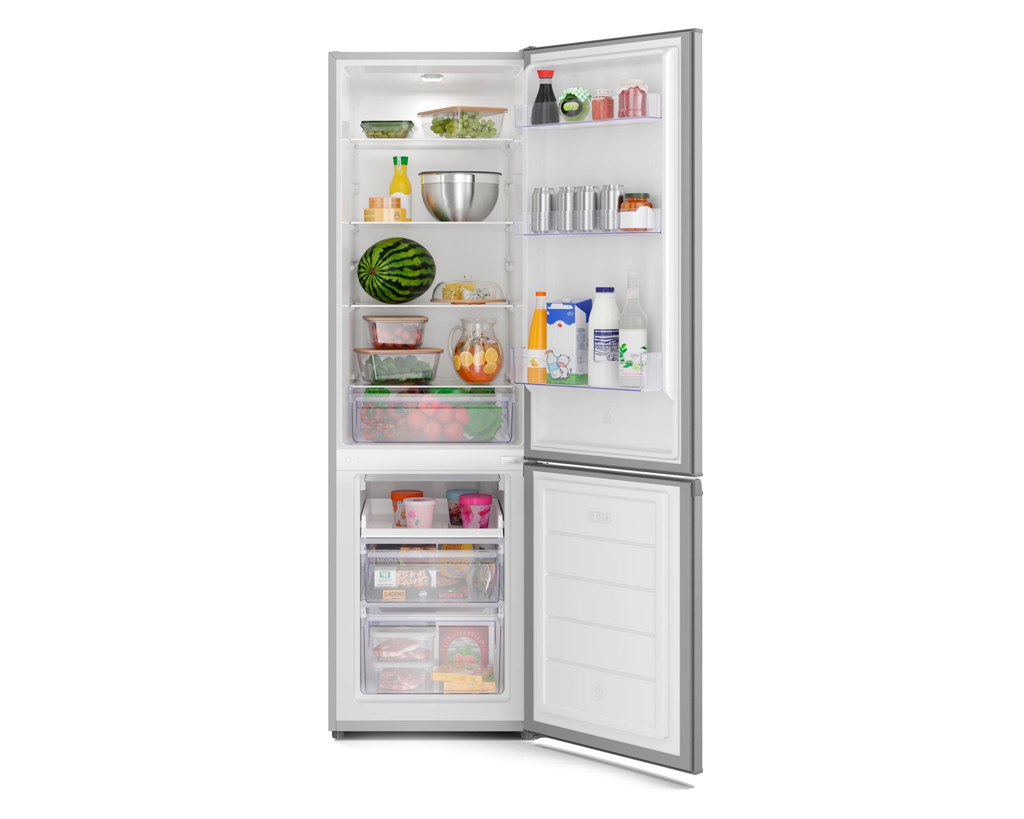 Refrigerador Bottom Freezer MED270 262 lt gris-2