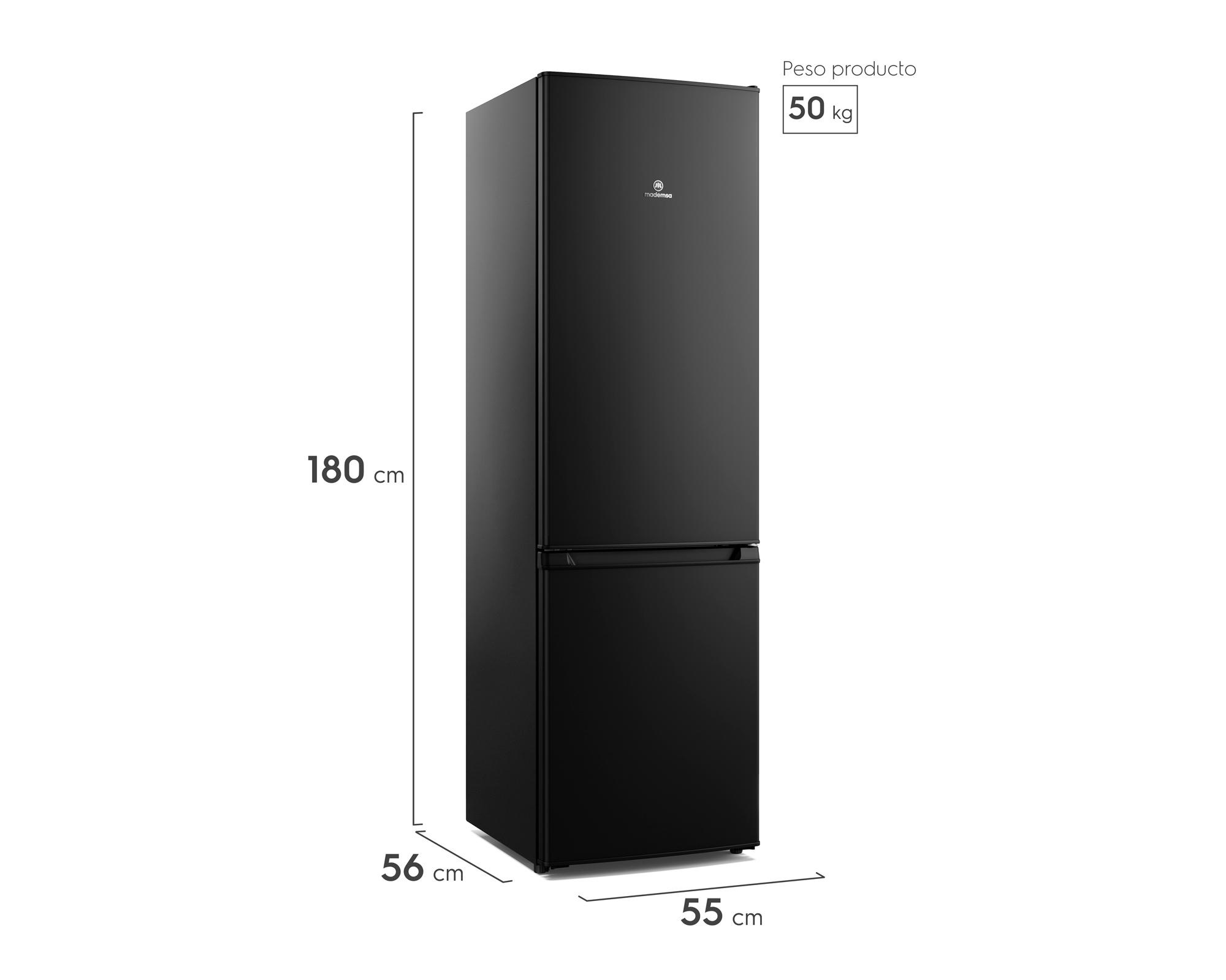Refrigerador Bottom Freezer MED270B 262 lt negro-4