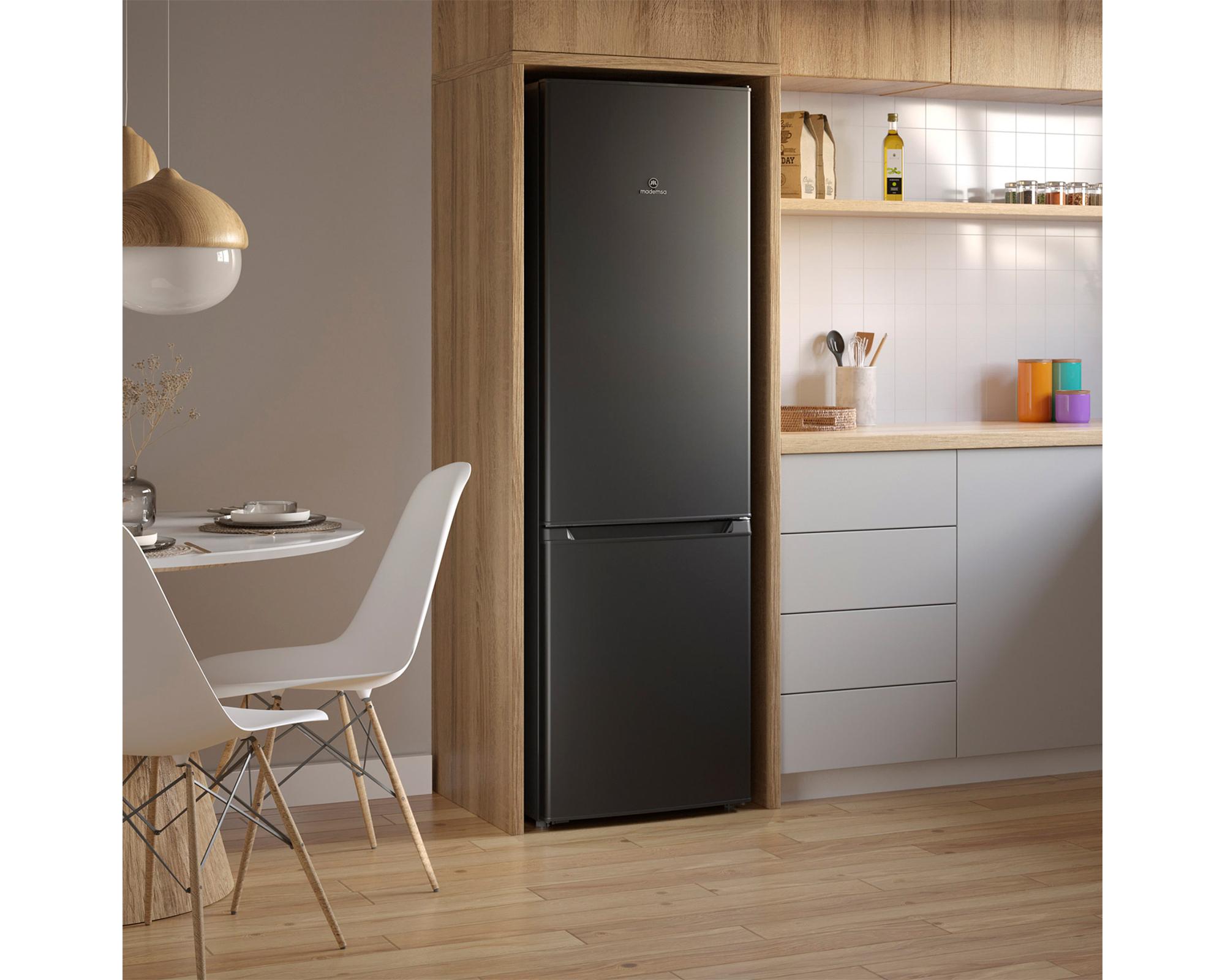 Refrigerador Bottom Freezer MED270B 262 lt negro-3
