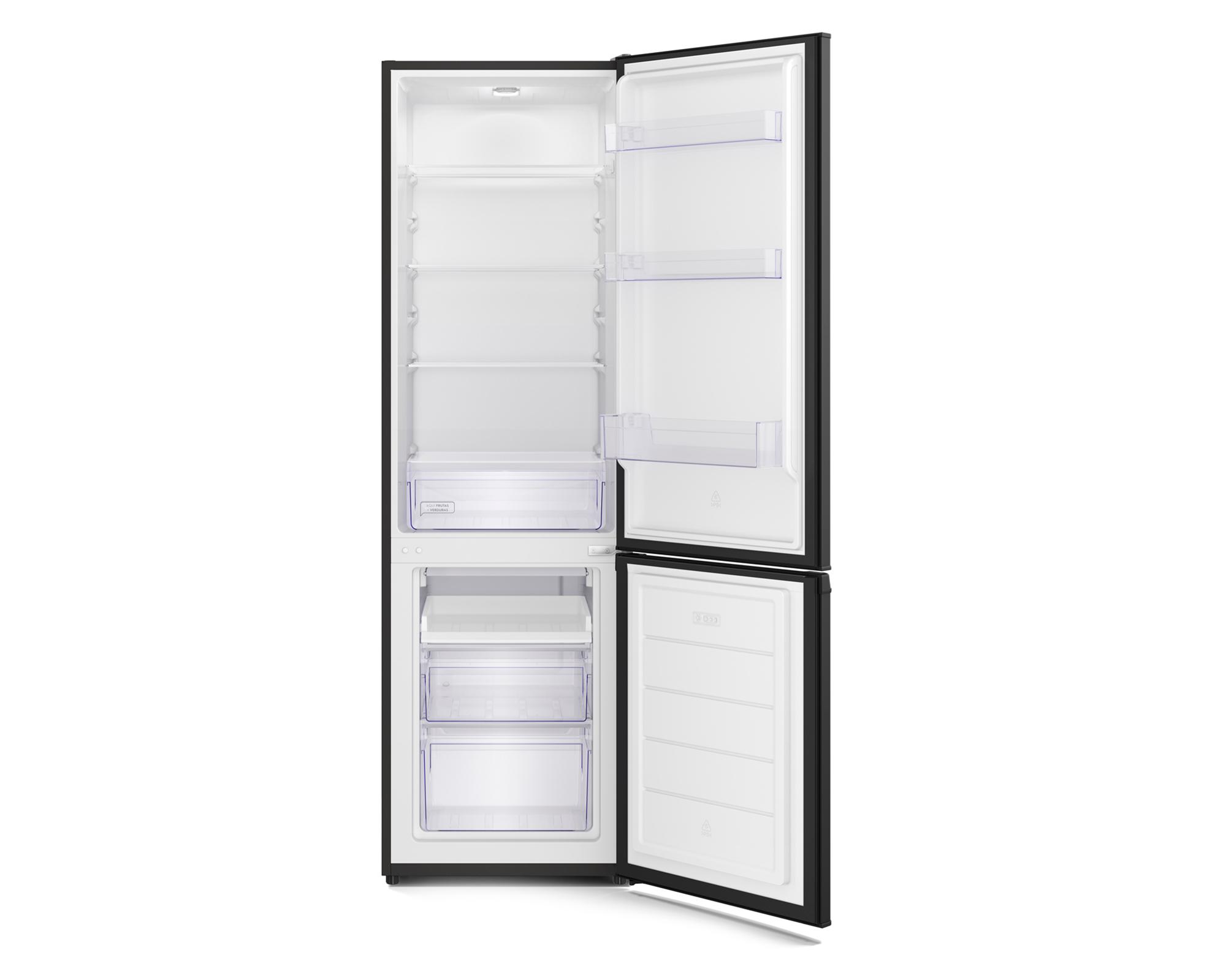 Refrigerador Bottom Freezer MED270B 262 lt negro-1