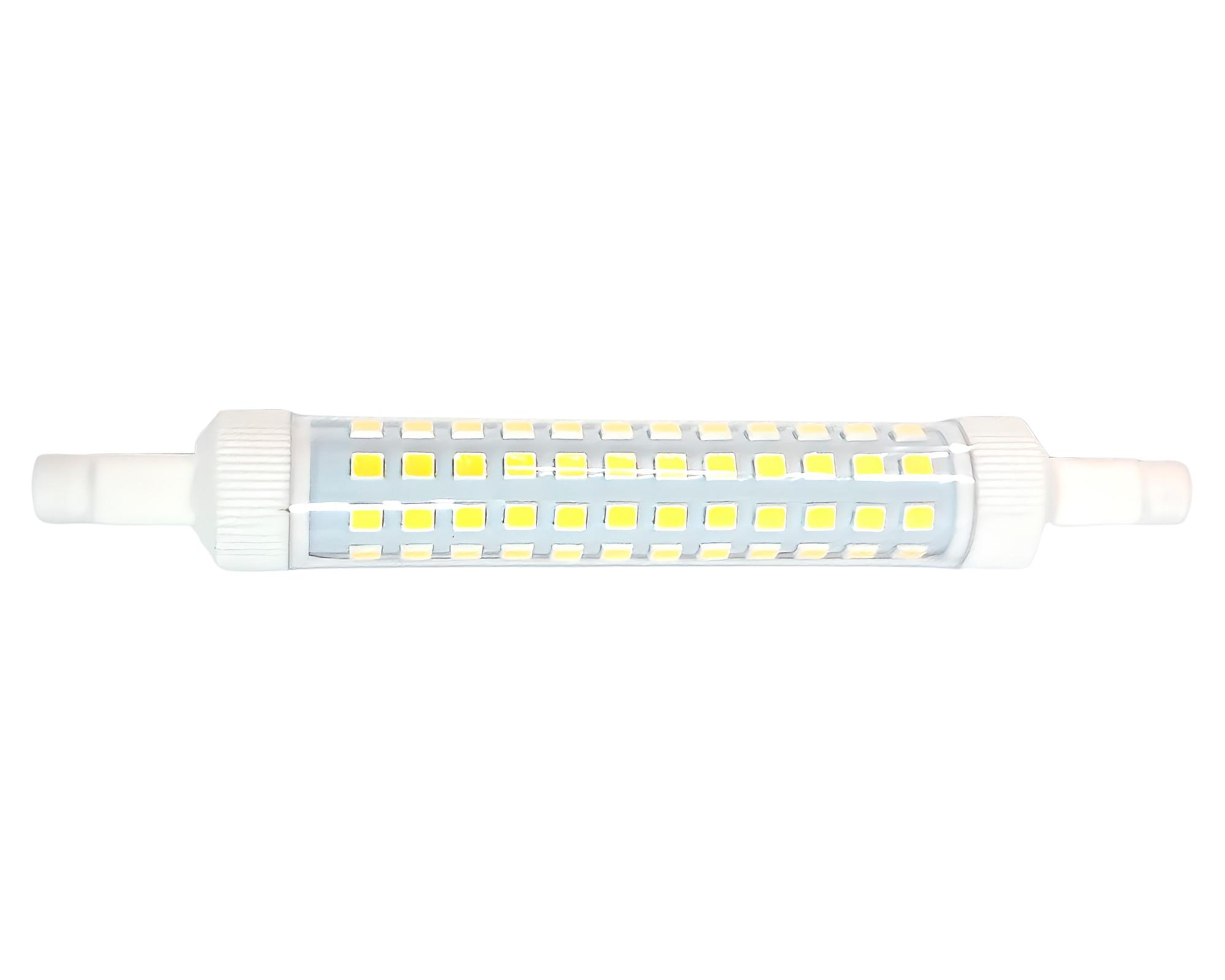 Ampolleta lineal R7S 10W luz cálida-0