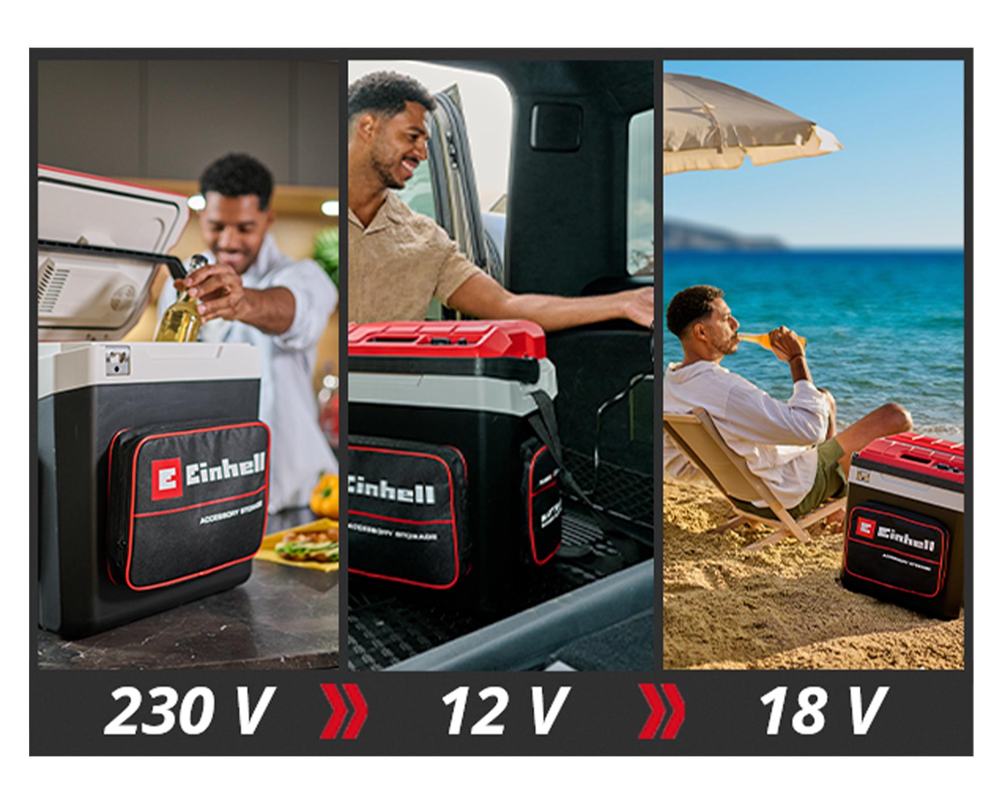 Cooler inalámbrico frio/calor TE-COL 18/27 Li-Solo 27L-3