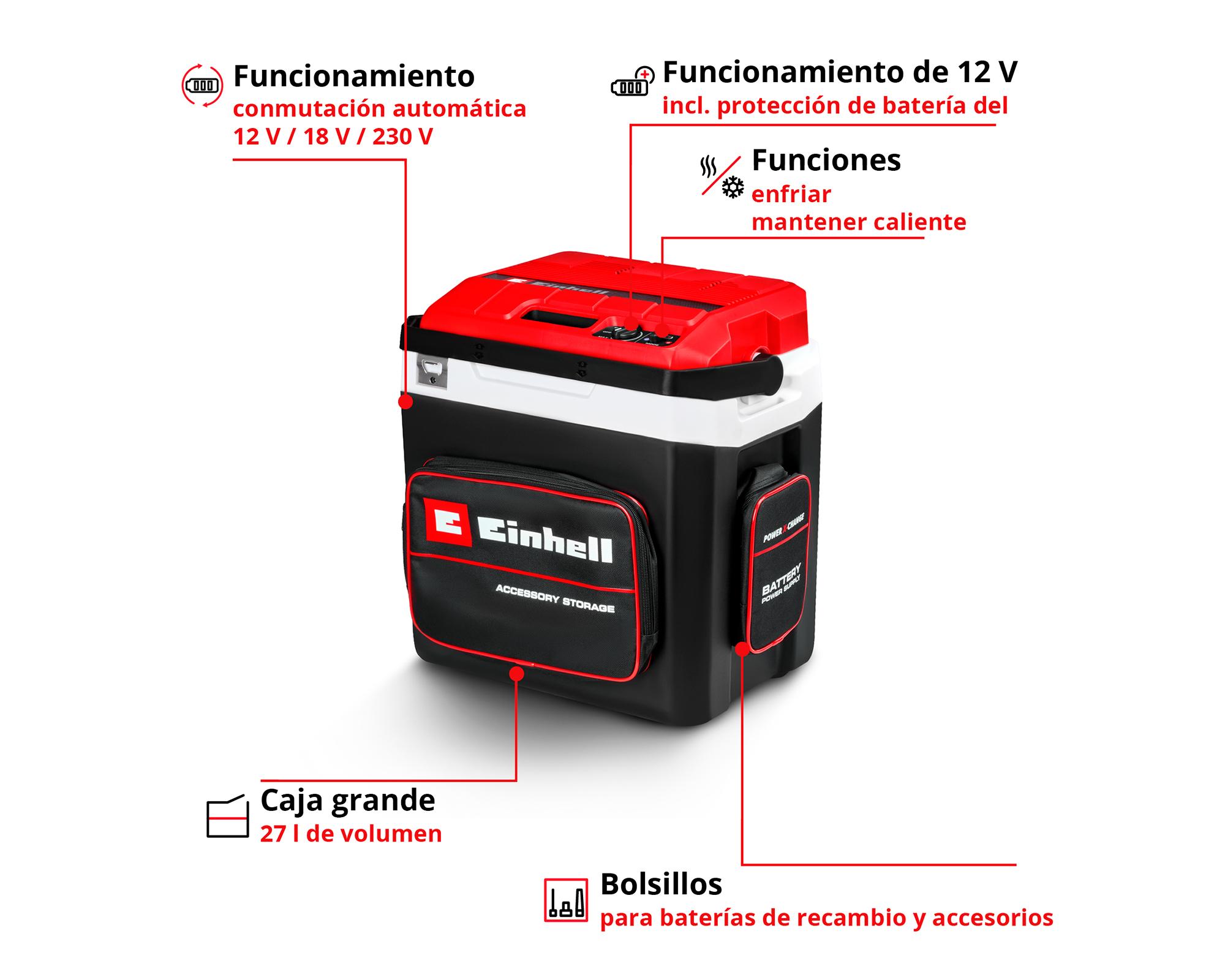 Cooler inalámbrico frio/calor TE-COL 18/27 Li-Solo 27L-2